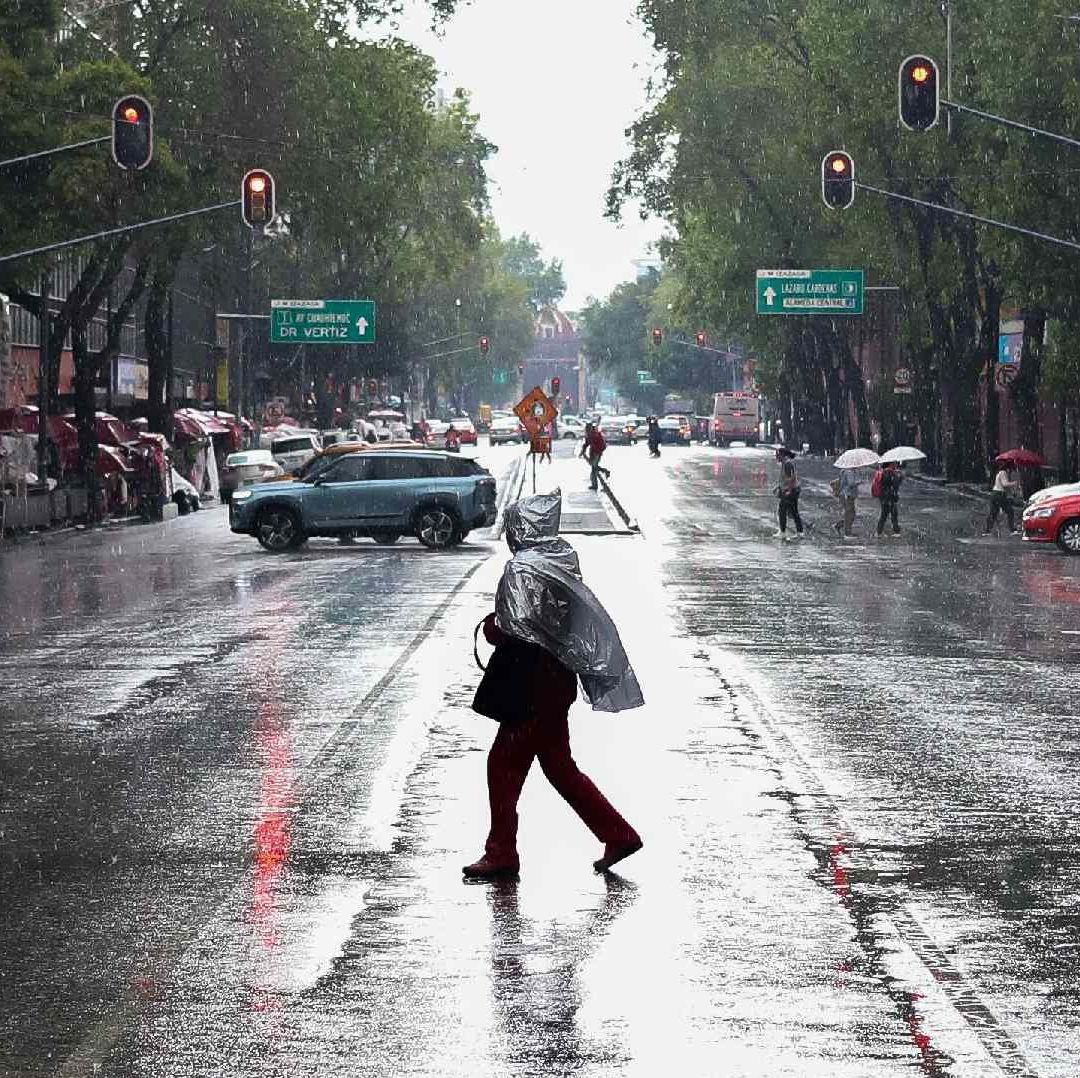 Lluvia en CDMX y Edomex hoy. Foto: Cuartoscuro