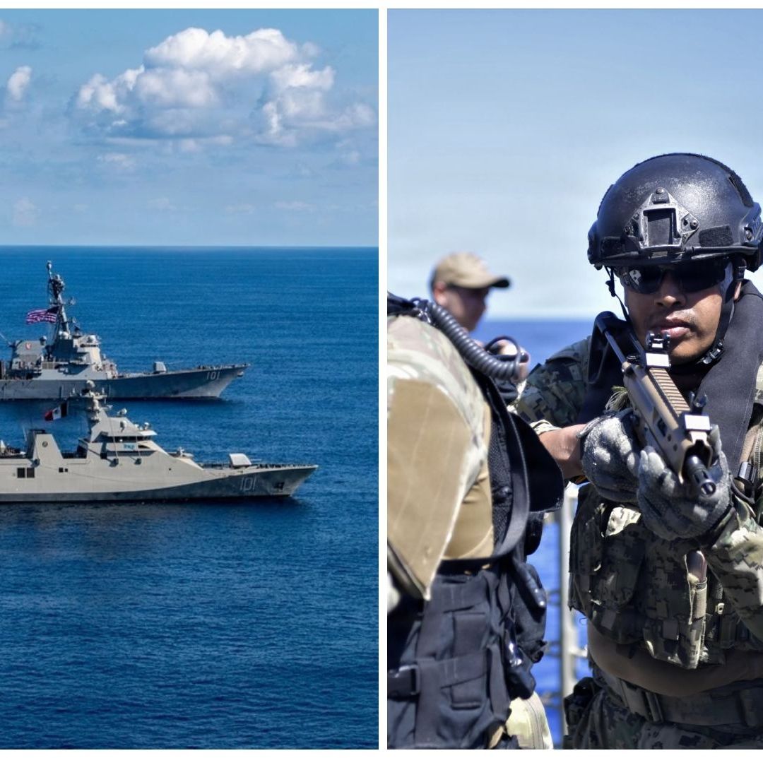 Southern Seas 2026 Pone a Prueba a Fragata de México y Destructor de EUA en Aguas del Pacífico