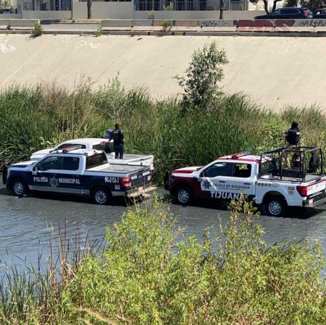 Localizan Cuerpo en Canalización del Río en Tijuana Durante Jornada de Búsqueda