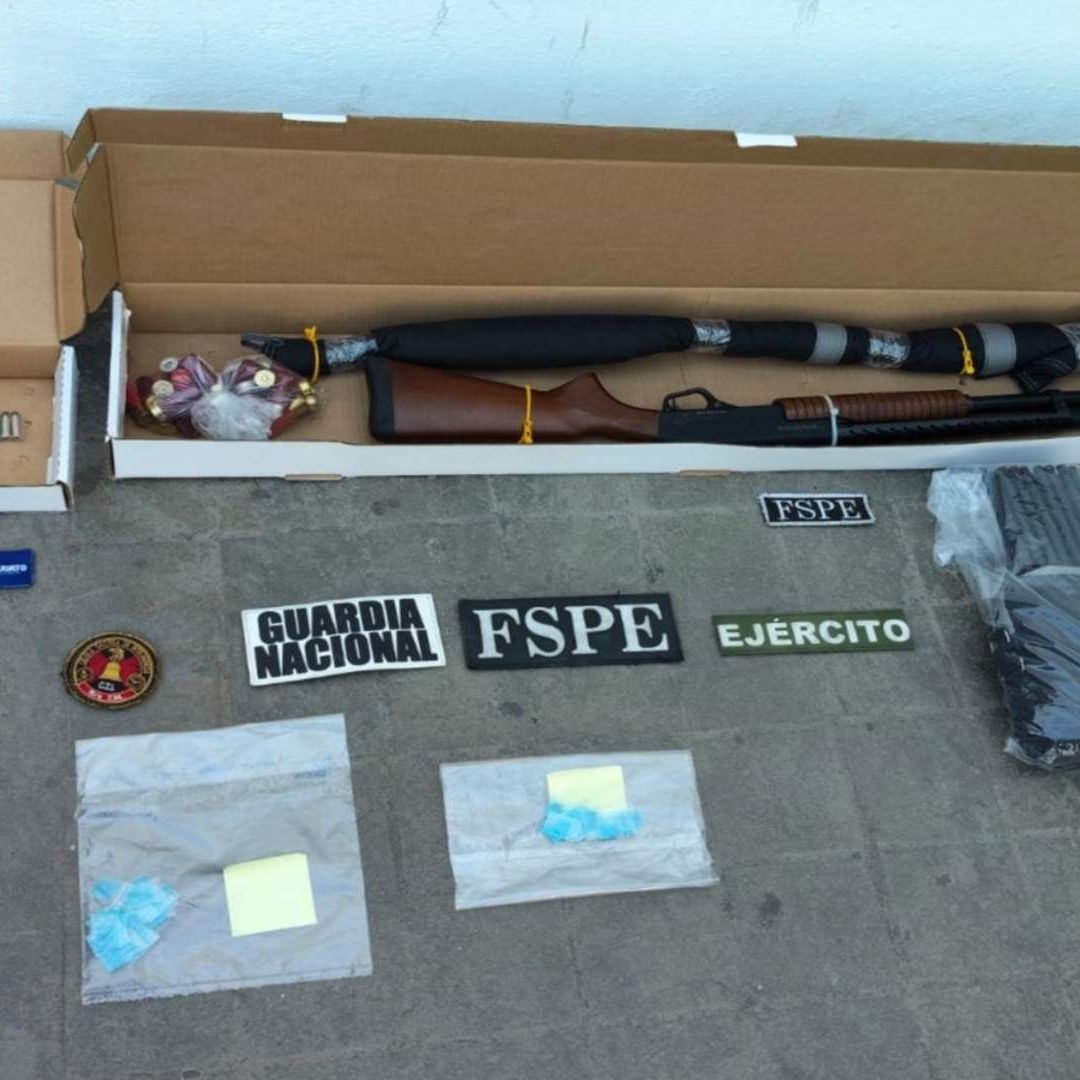 Detienen a Hombres con Armas y Drogas en Valle de Santiago Guanajuato