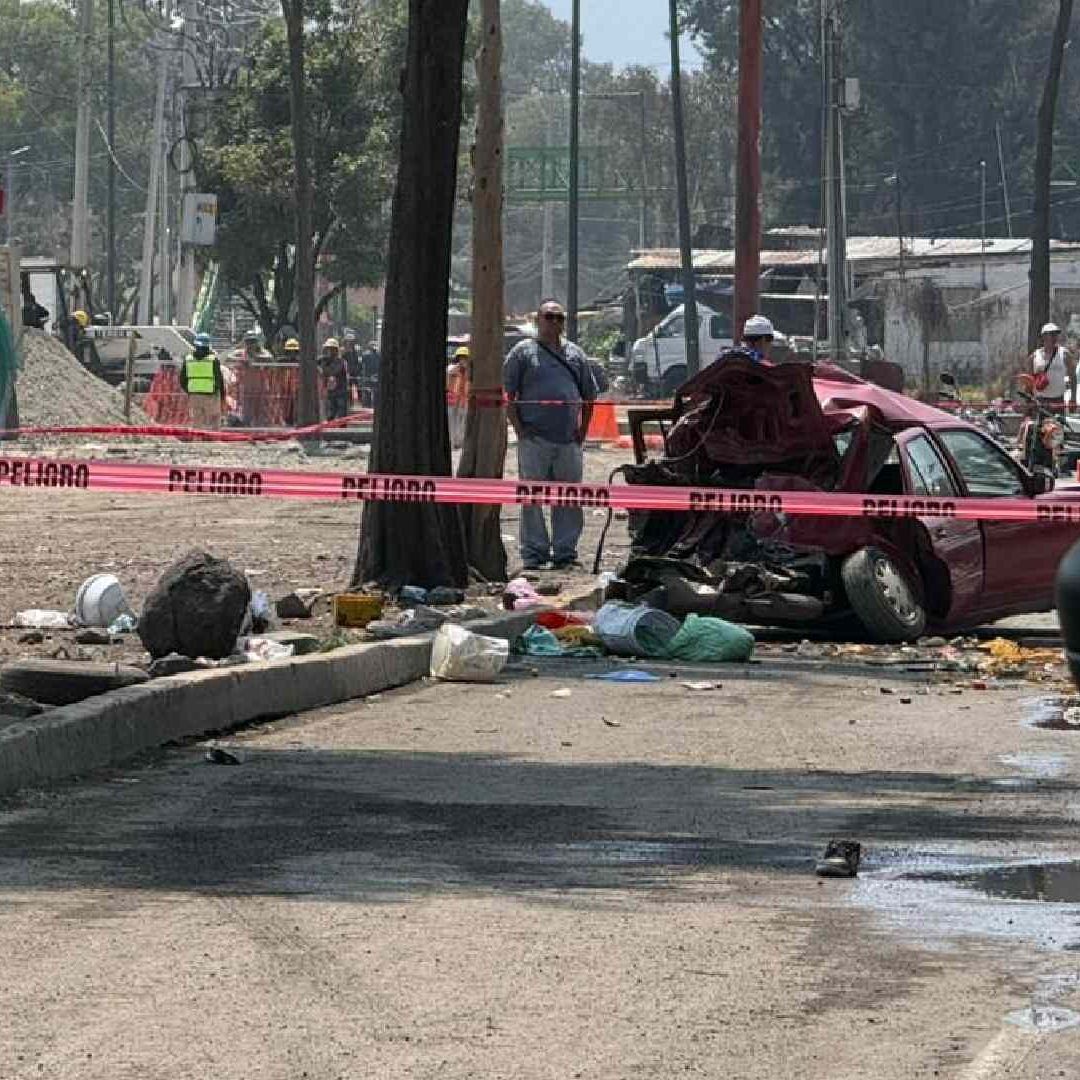 Fatal Choque en Calzada Ignacio Zaragoza Deja 2 Muertos. Foto: N+