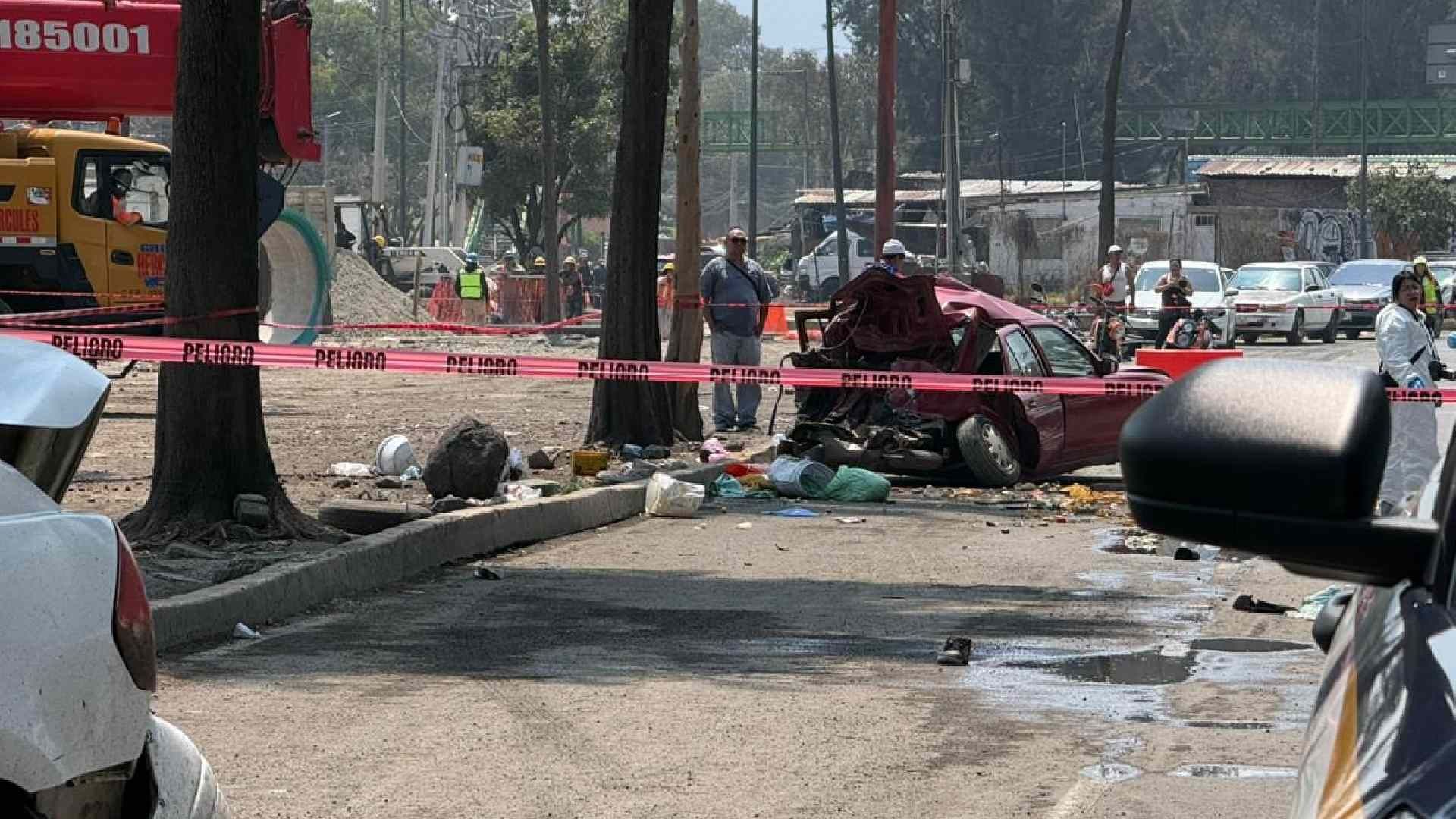 Fatal Choque en Calzada Ignacio Zaragoza Deja 2 Muertos. Foto: N+