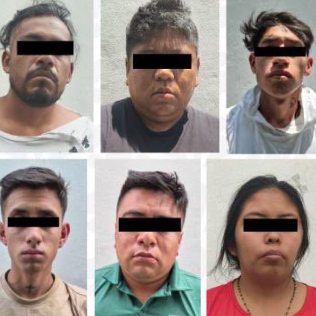 Seis Detenidos Banda Los Ingobernables Narcomenudistas tras Cateo Casa Colonia El Porvenir Puebla