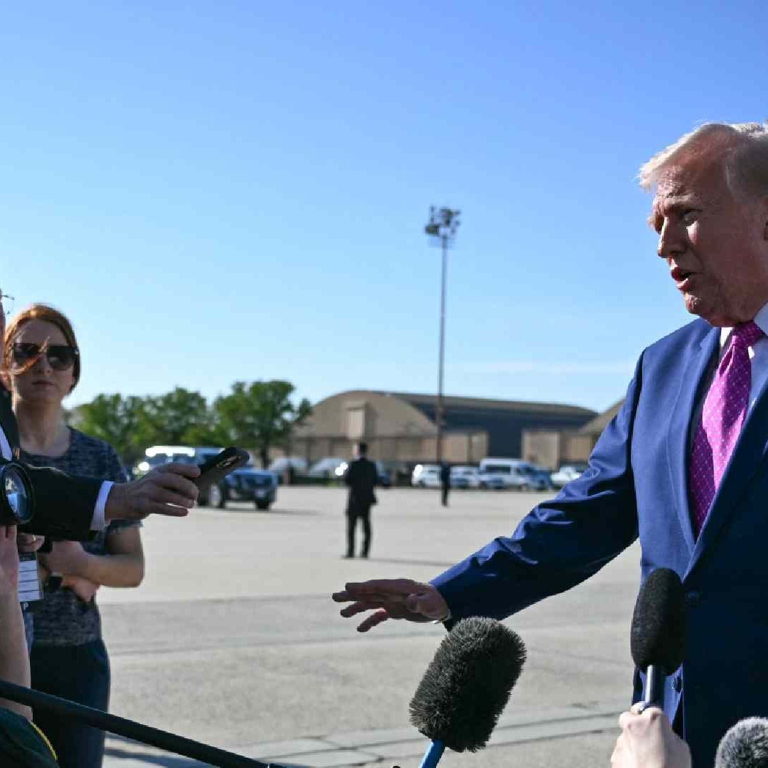 Presidente de EUA, Donald Trump. Foto: AFP