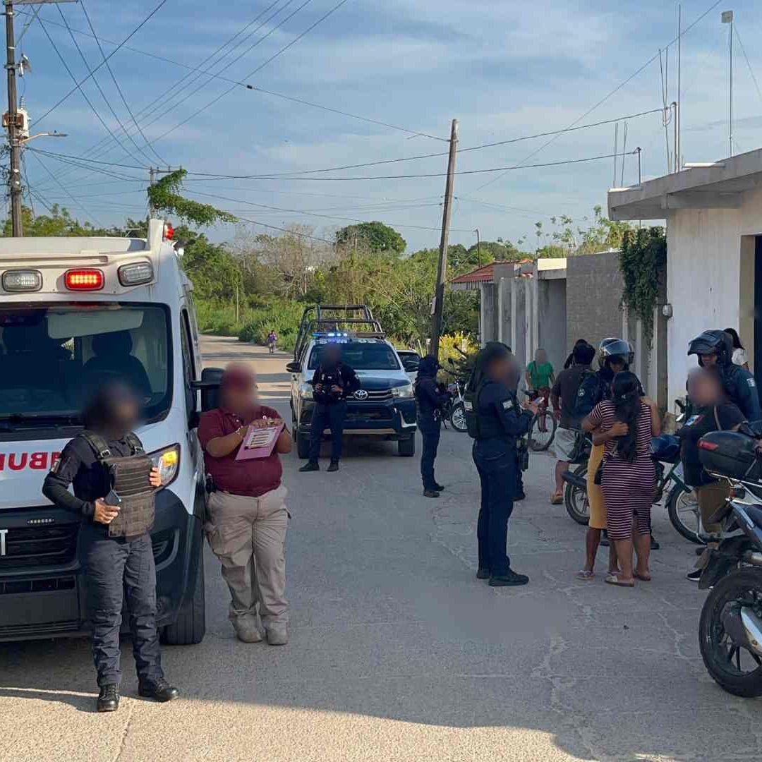Comerciante es Asesinado en Fraccionamiento Casas Viva de Acayucan Sur de Veracruz