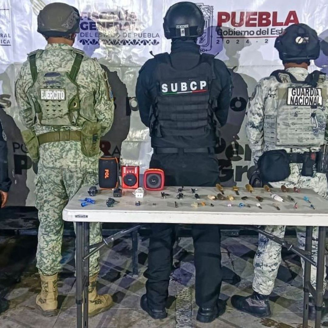 34 Objetos Prohibidos Asegurados Operativo Cereso Penal Tehuacán Puebla