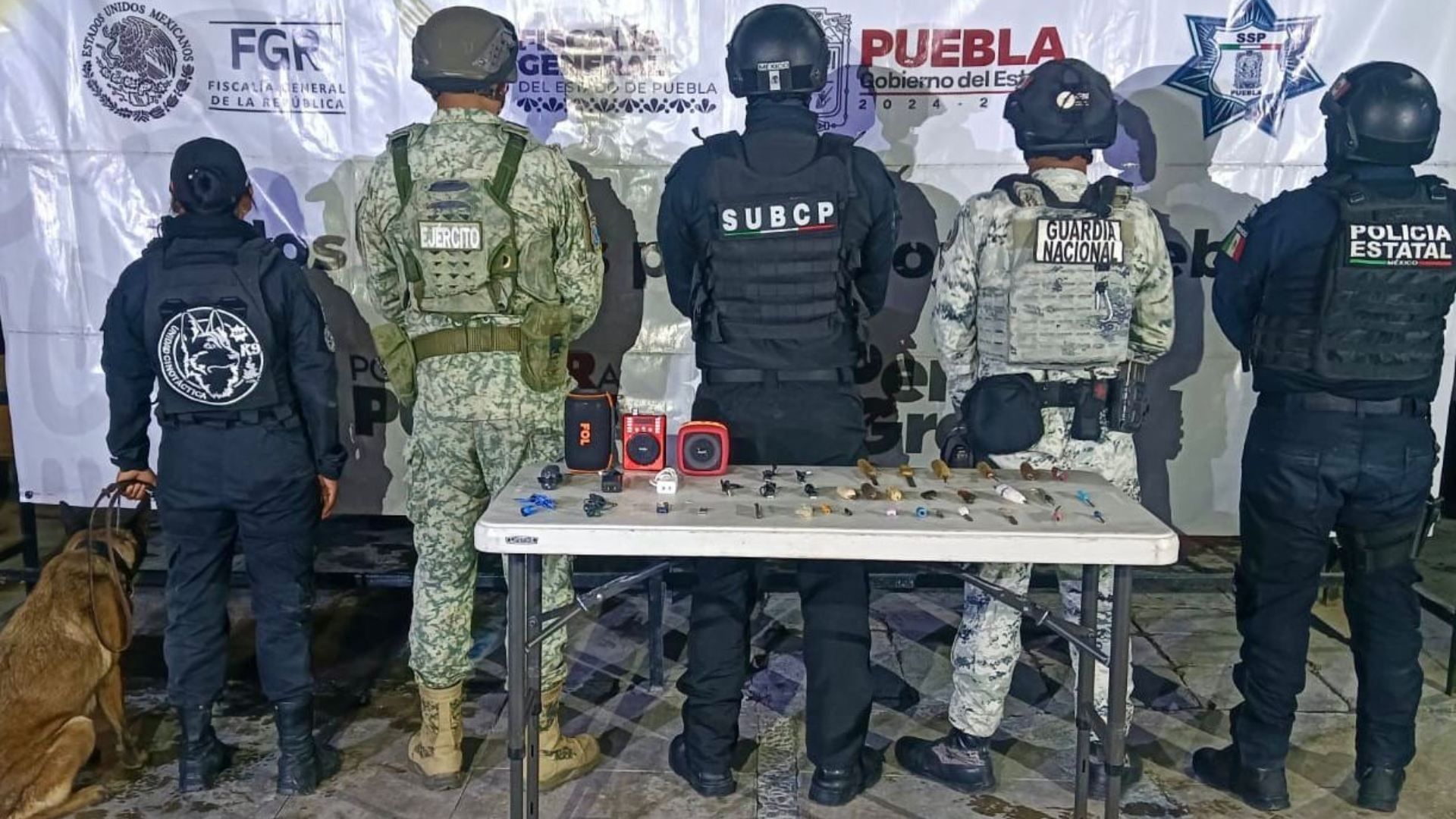 34 Objetos Prohibidos Asegurados Operativo Cereso Penal Tehuacán Puebla