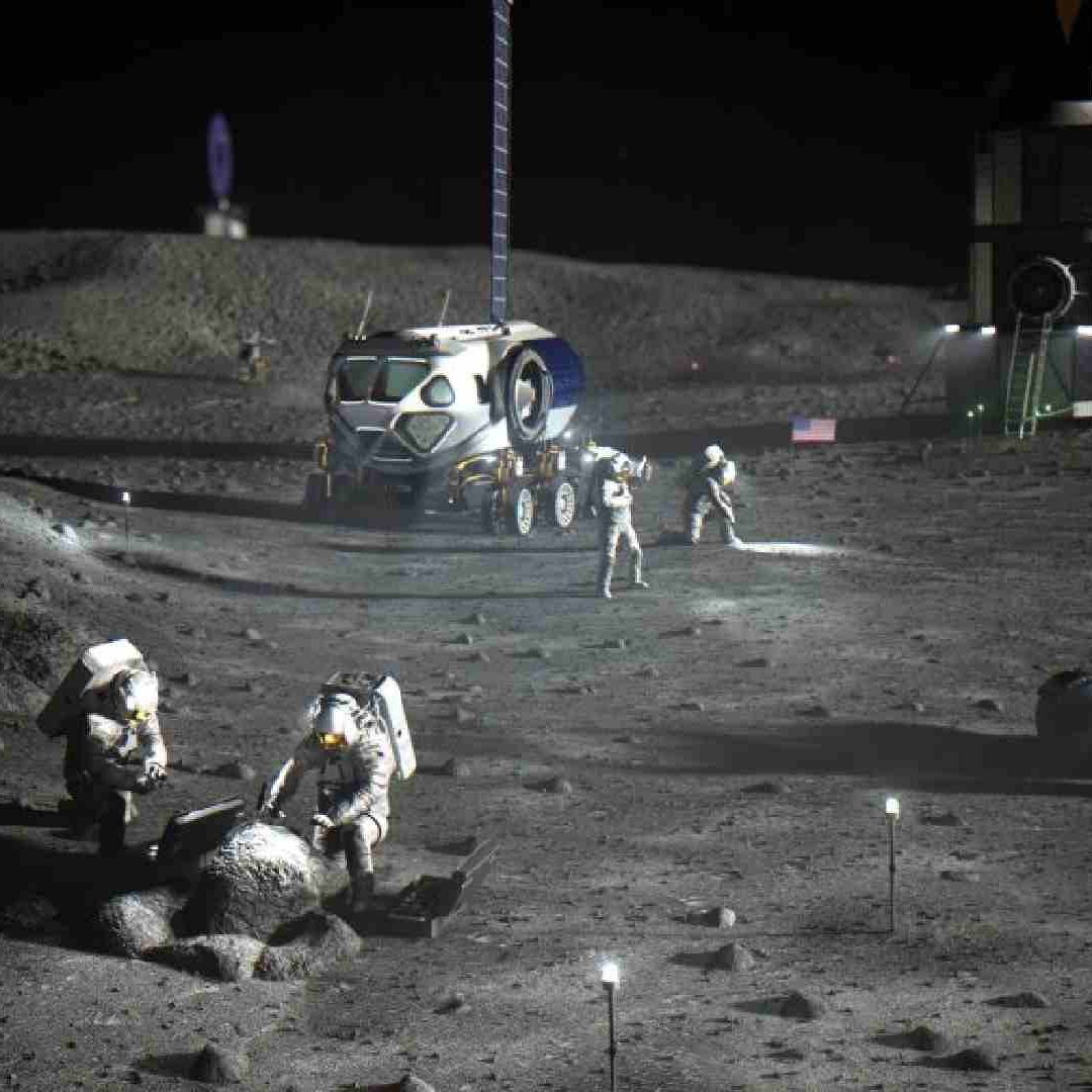 La NASA planear aterrizar en la Luna en 2028 y construir base en 2032