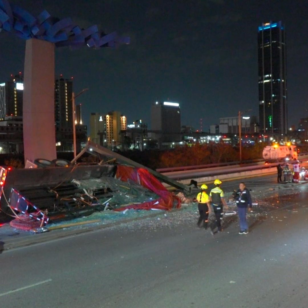 Accidente de tráiler en Av. Morones Prieto