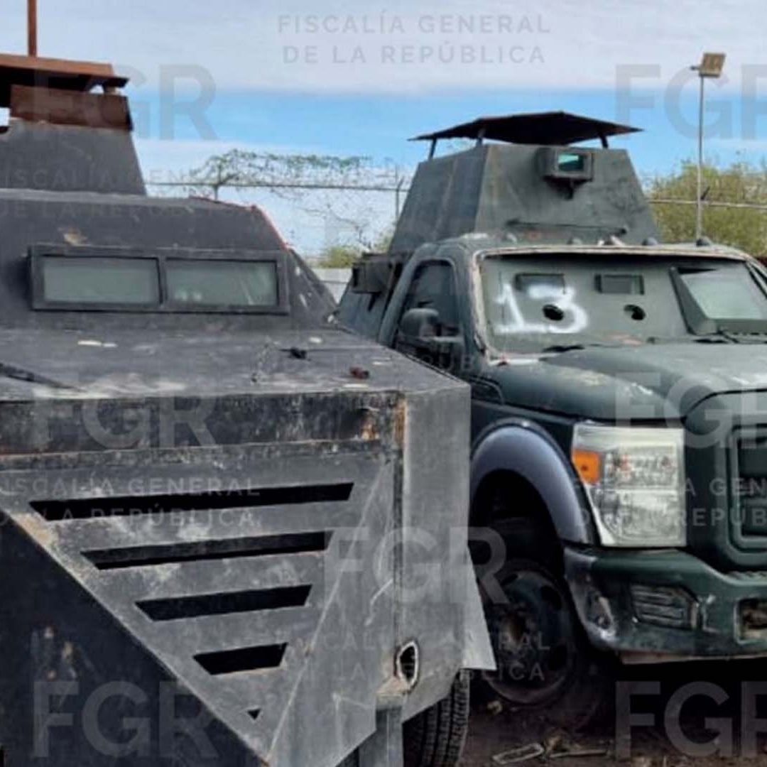 FGR Destruye 18 Camionetas Tipo "Monstruo" en Reynosa; Suman 41 Durante 2026