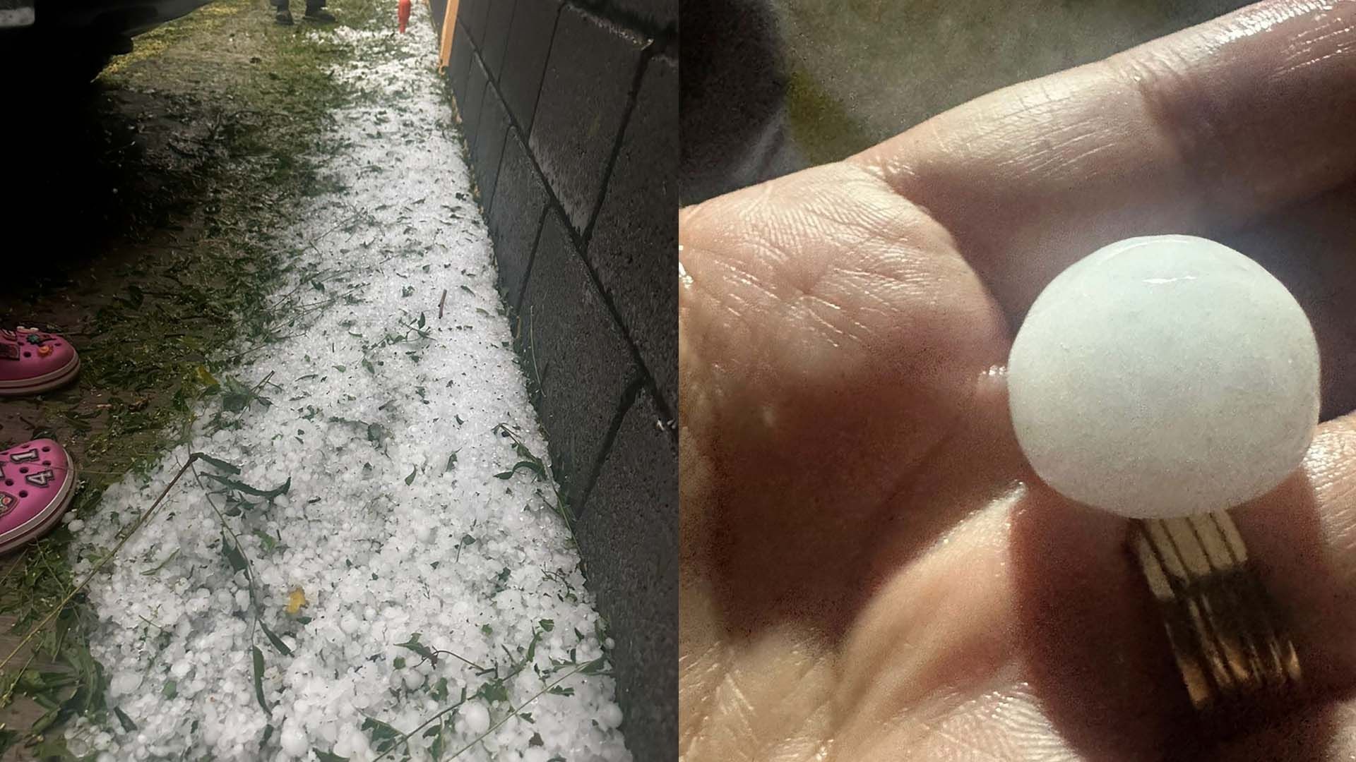 Tormenta con Granizo Impacta el Centro de Tamaulipas Dejando Afectaciones en Carreteras