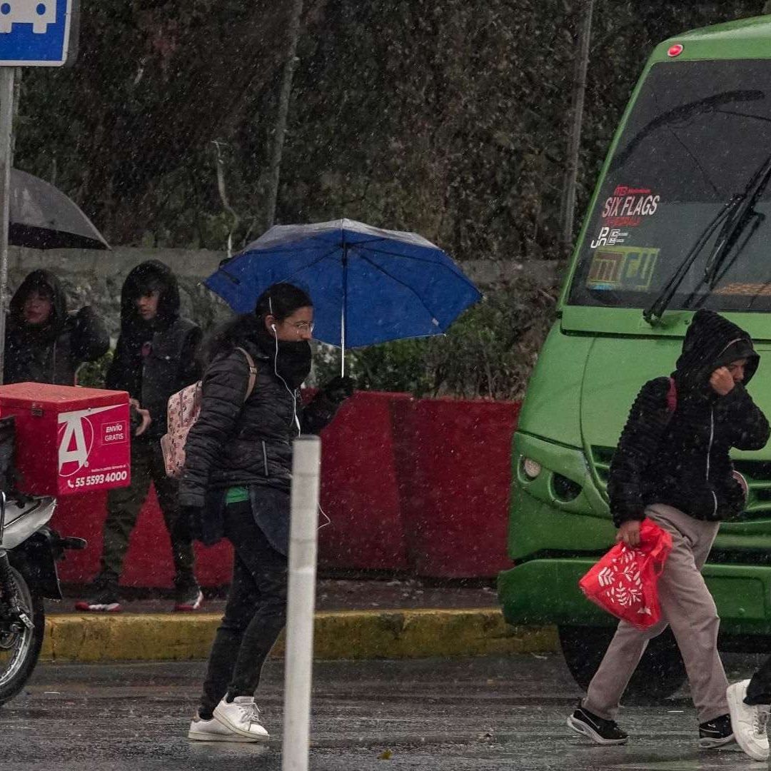 Lluvia en CDMX