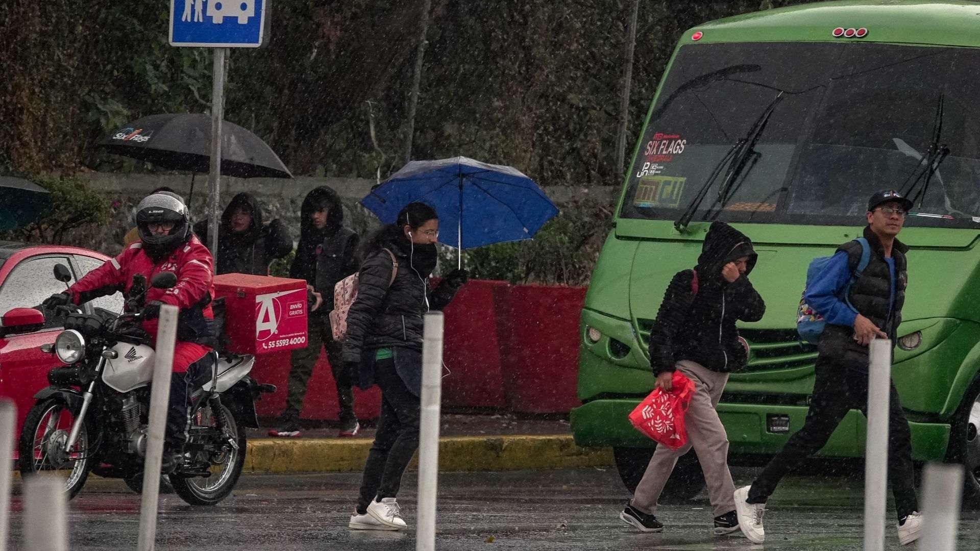 Lluvia en CDMX