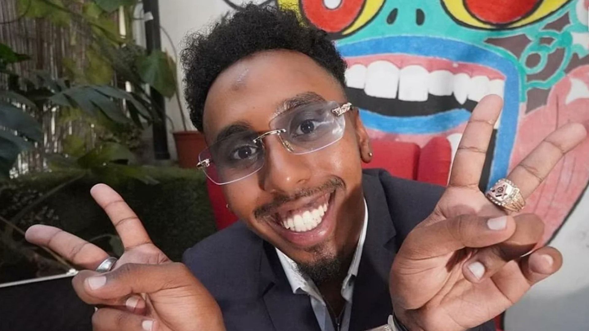 Johnny Somali, ‘youtuber’. Foto: X @JohnnySomaliTV