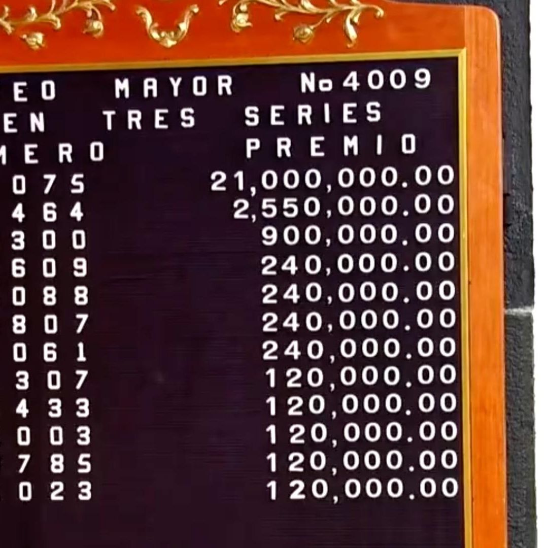 Resultados Sorteo Mayor de la Lotería Nacional: Cae en Chihuahua Premio Mayor de 21 Millones