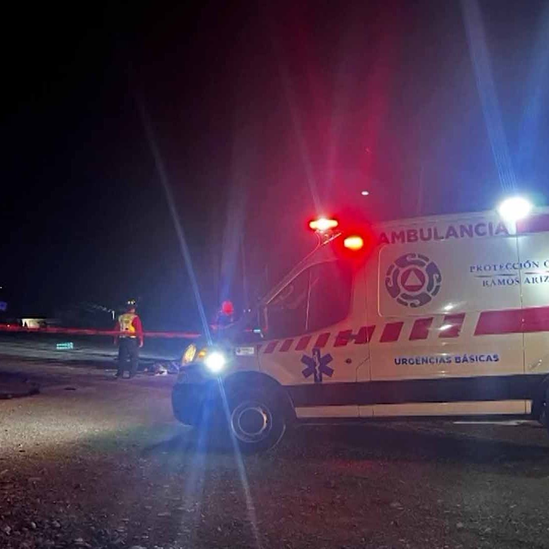 Mueren Dos Jóvenes en Accidente de Motocicleta en Carretera Antigua a Monclova