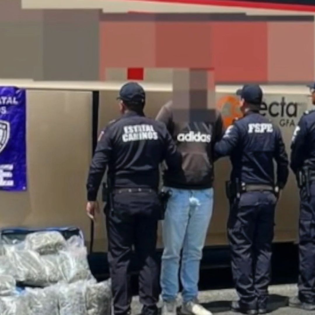 Aseguran Más de 23 Mil Dosis de Droga en Camión de Pasajeros en Salamanca Guanajuato I Foto: @pazgobgente