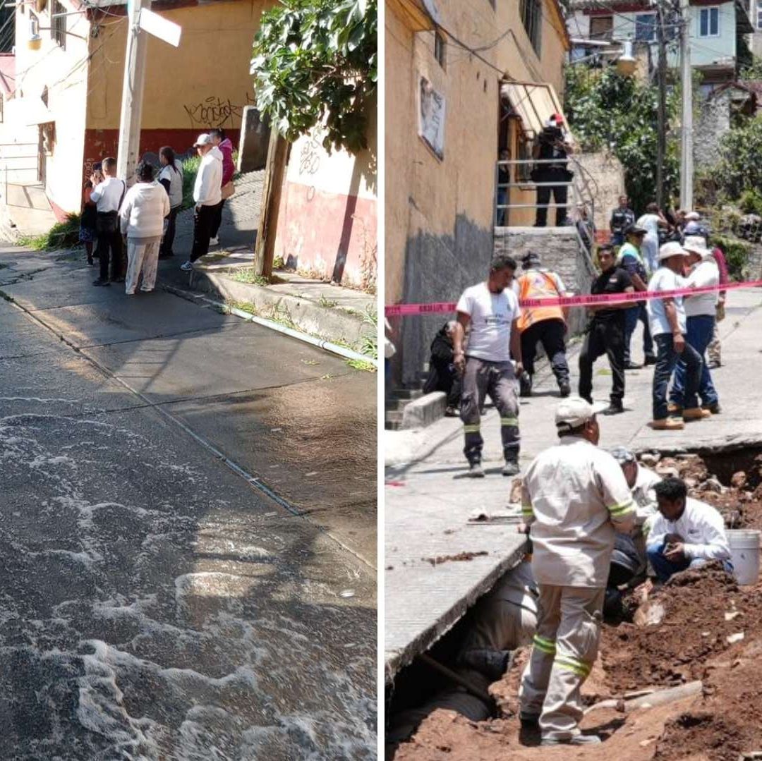 ¿Qué Provocó la Megafuga de Agua en Torres de Potrero en Álvaro Obregón? Autoridades Aclaran