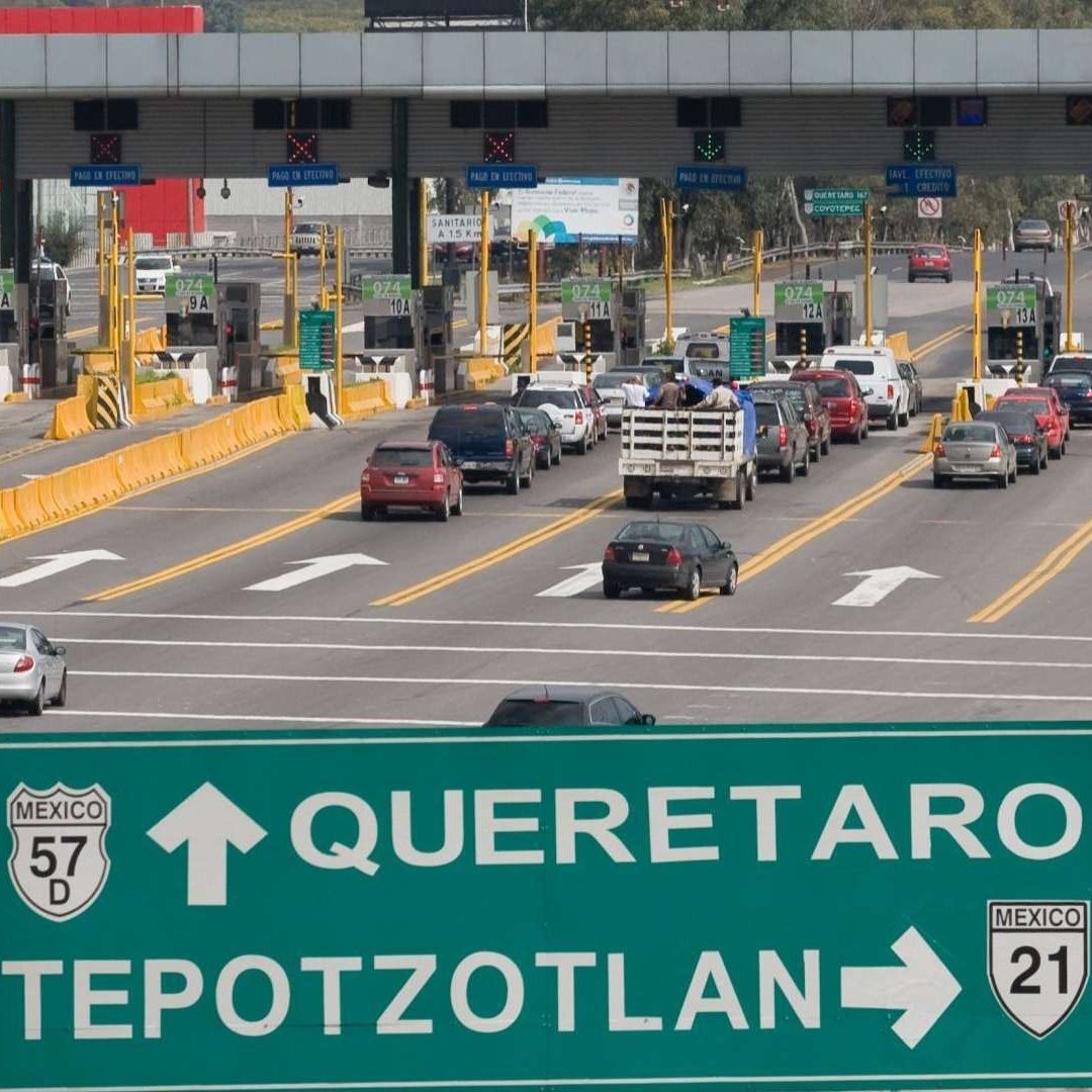 Caseta de Tepotzotlán en la México-Querétaro