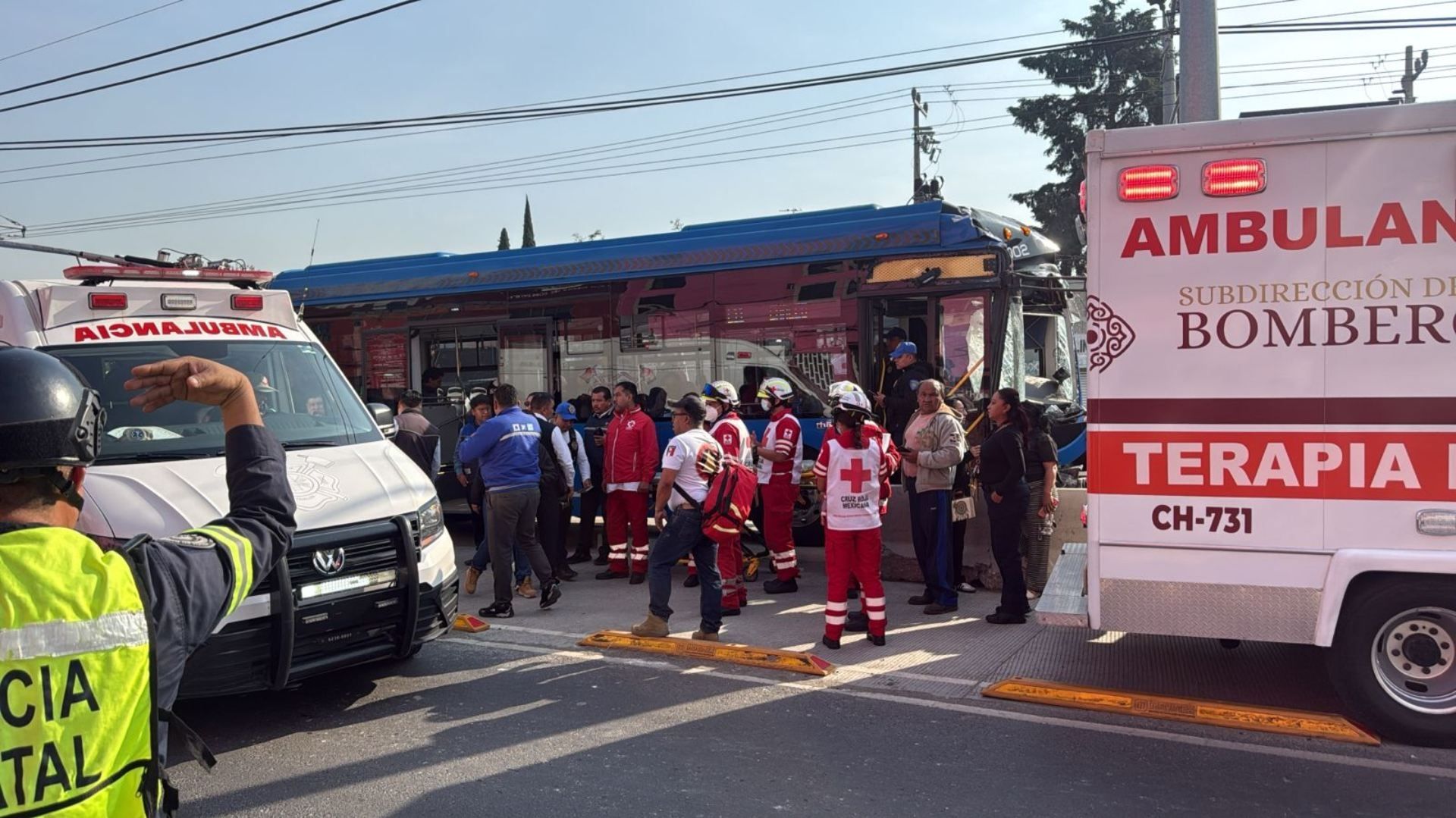 Accidente en Valle de Chalco