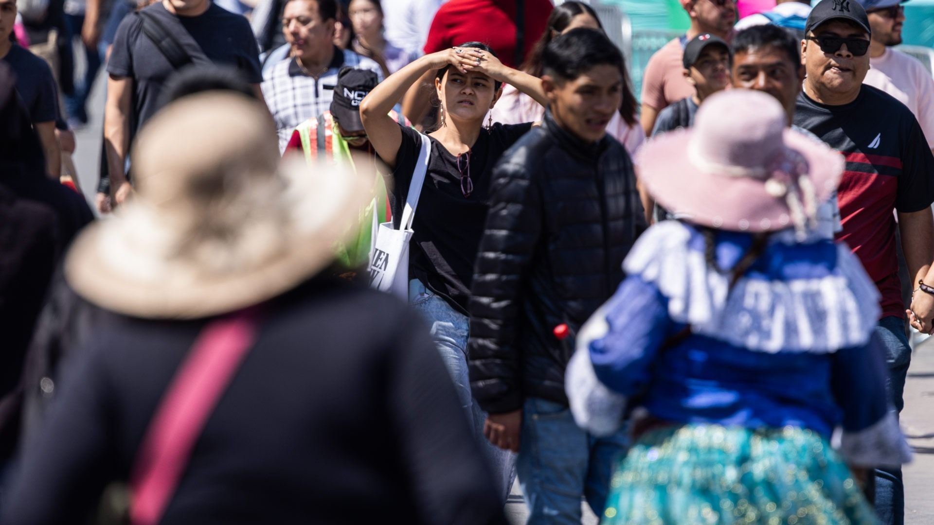 Ola de calor en CDMX. Foto: N+