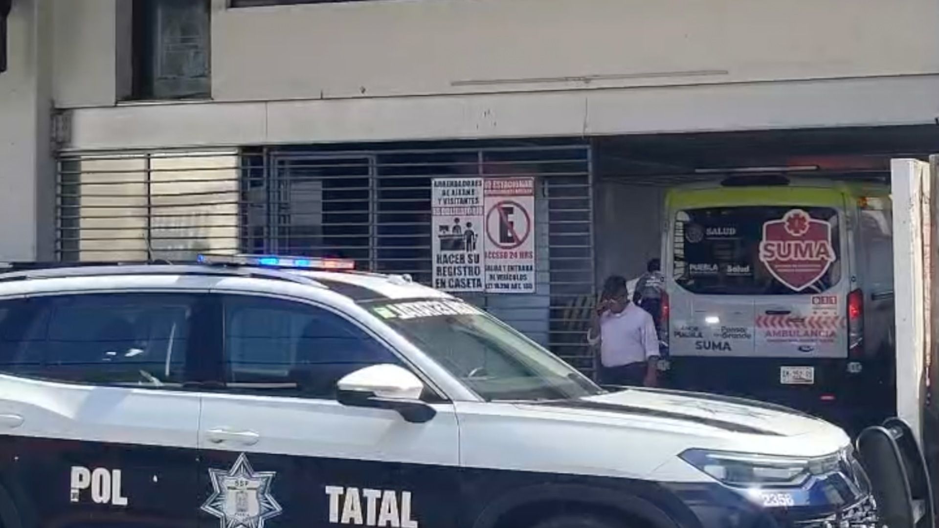 Asalto y Robo a Cuentahabiente y Dos Escoltas Heridos por Arma de Fuego en Colonia San Matías de Puebla