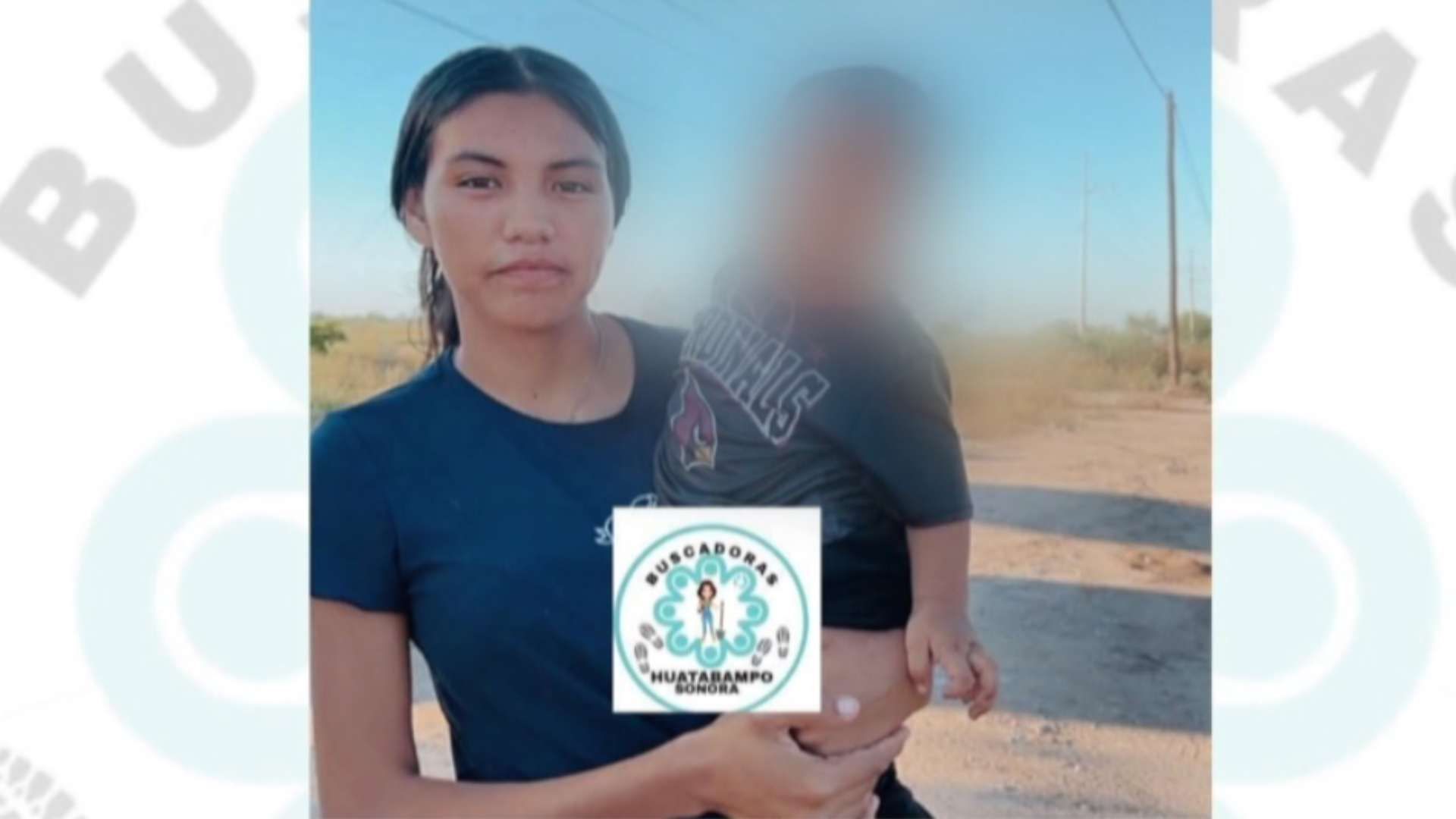 Emiten Fichas de Búsqueda por Joven Mujer y su Hijo, Desaparecidos en Etchojoa, Sonora