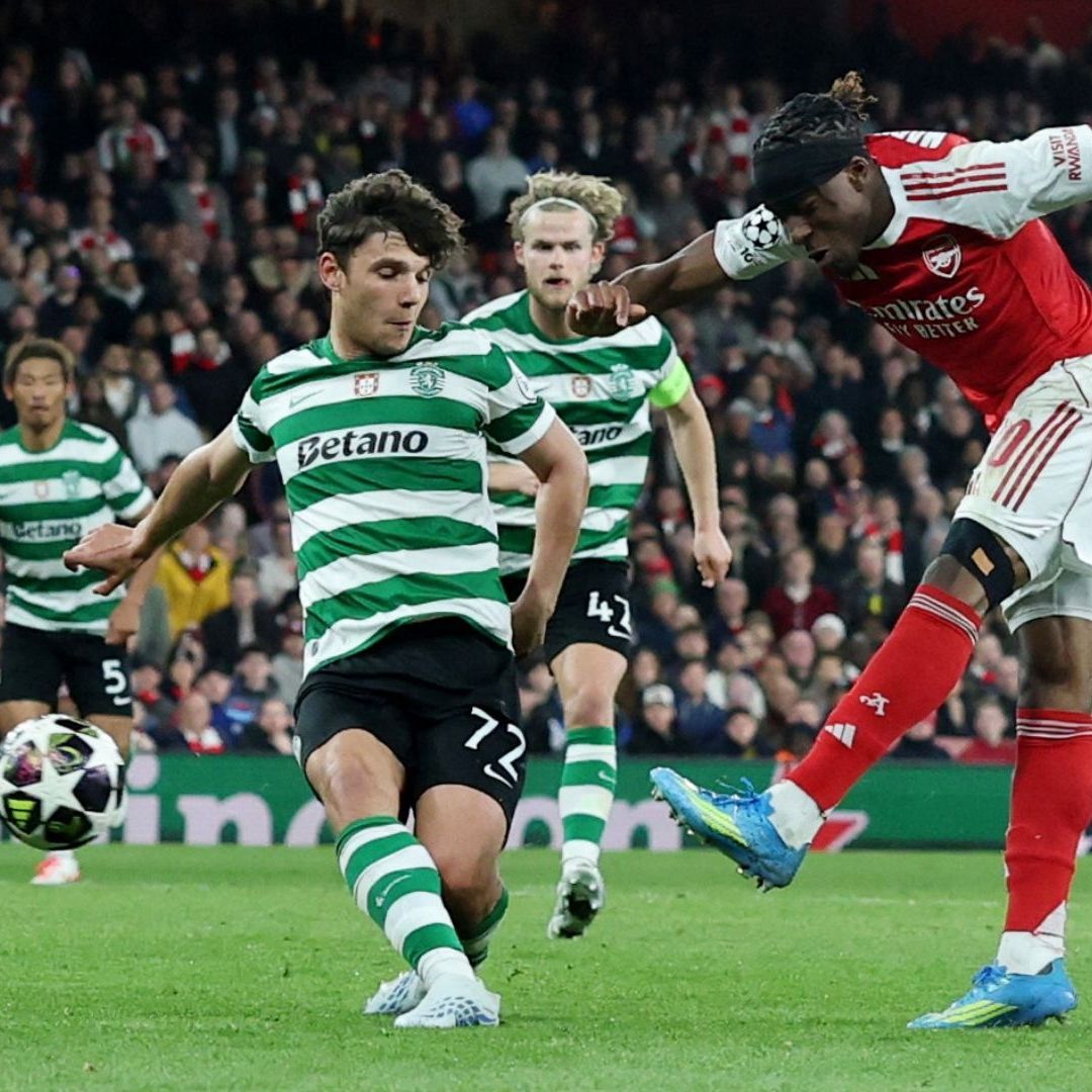 En el Emirates Stadium se vieron las caras el Arsenal y el Sporting de Lisboa, en duelo de la Champions League 2026. Foto: Reuters