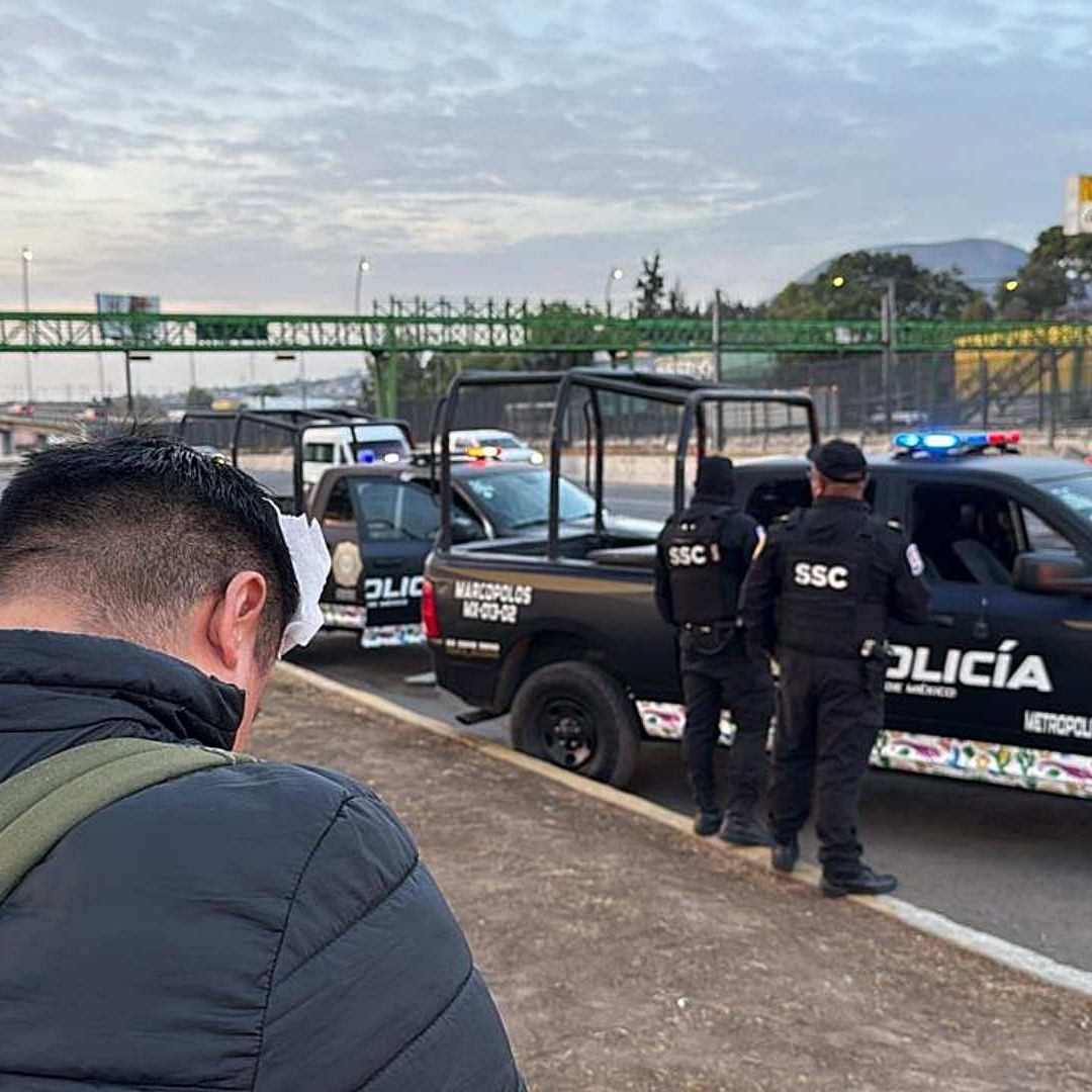 Un pasajero resultó herido durante un asalto en la México-Puebla. Foto: N+