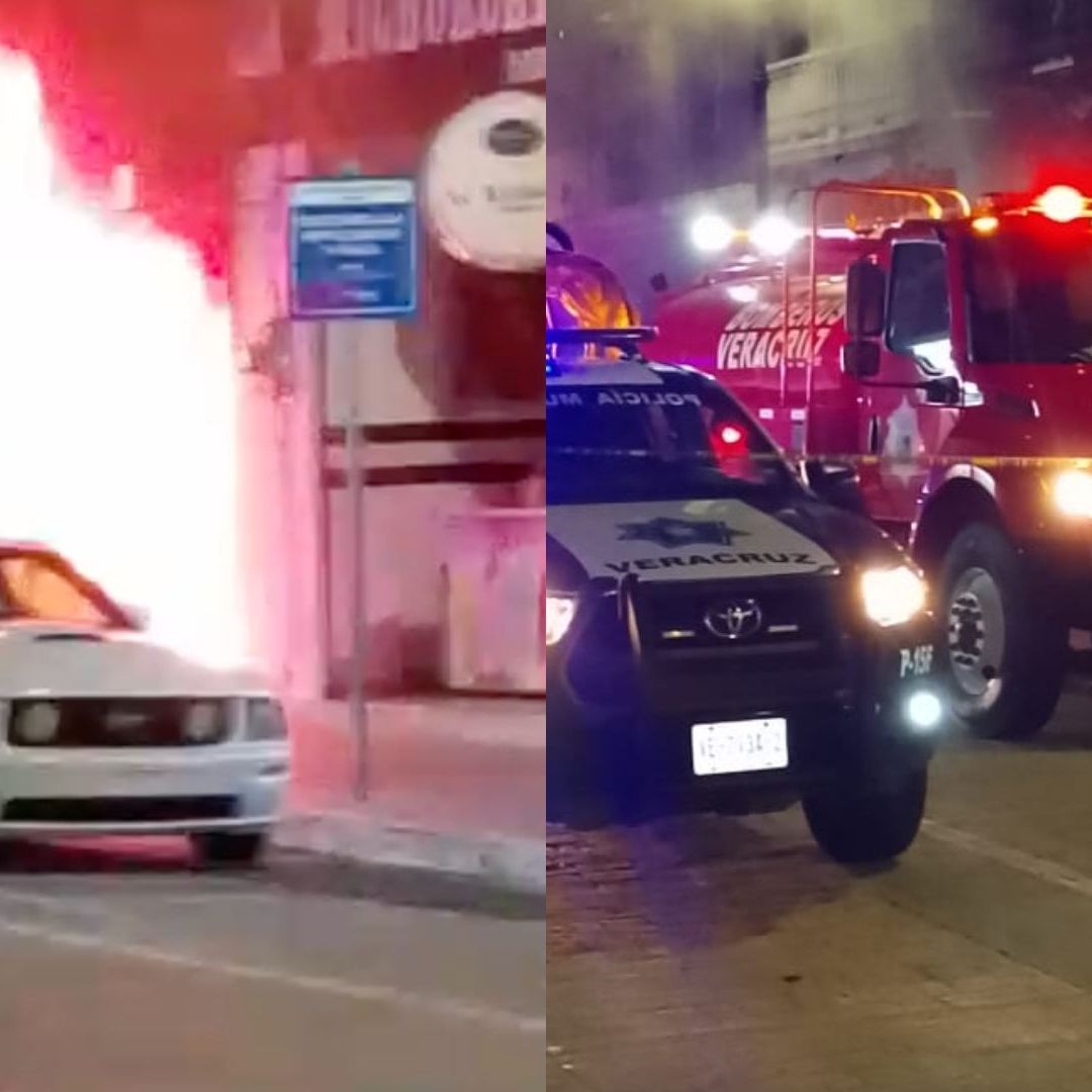 Incendio en Local Comercial Moviliza Cuerpos de Emergencias en el Centro Histórico de Veracruz