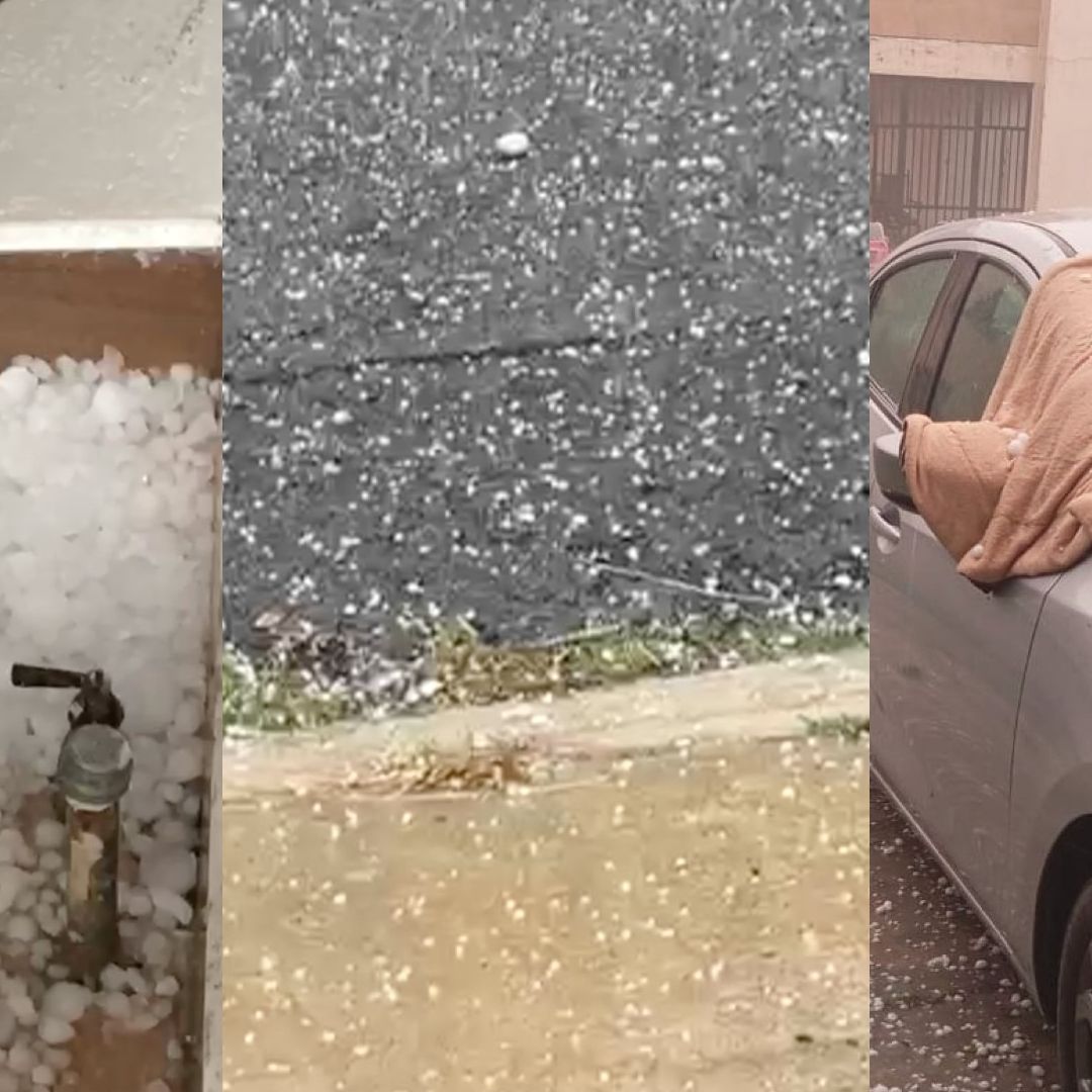 Granizada en Nuevo León