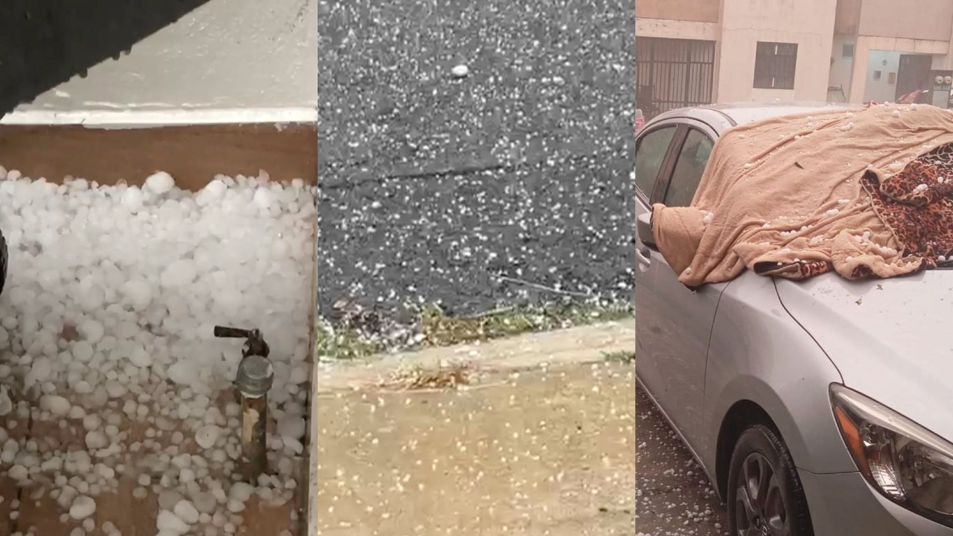 Granizada en Nuevo León