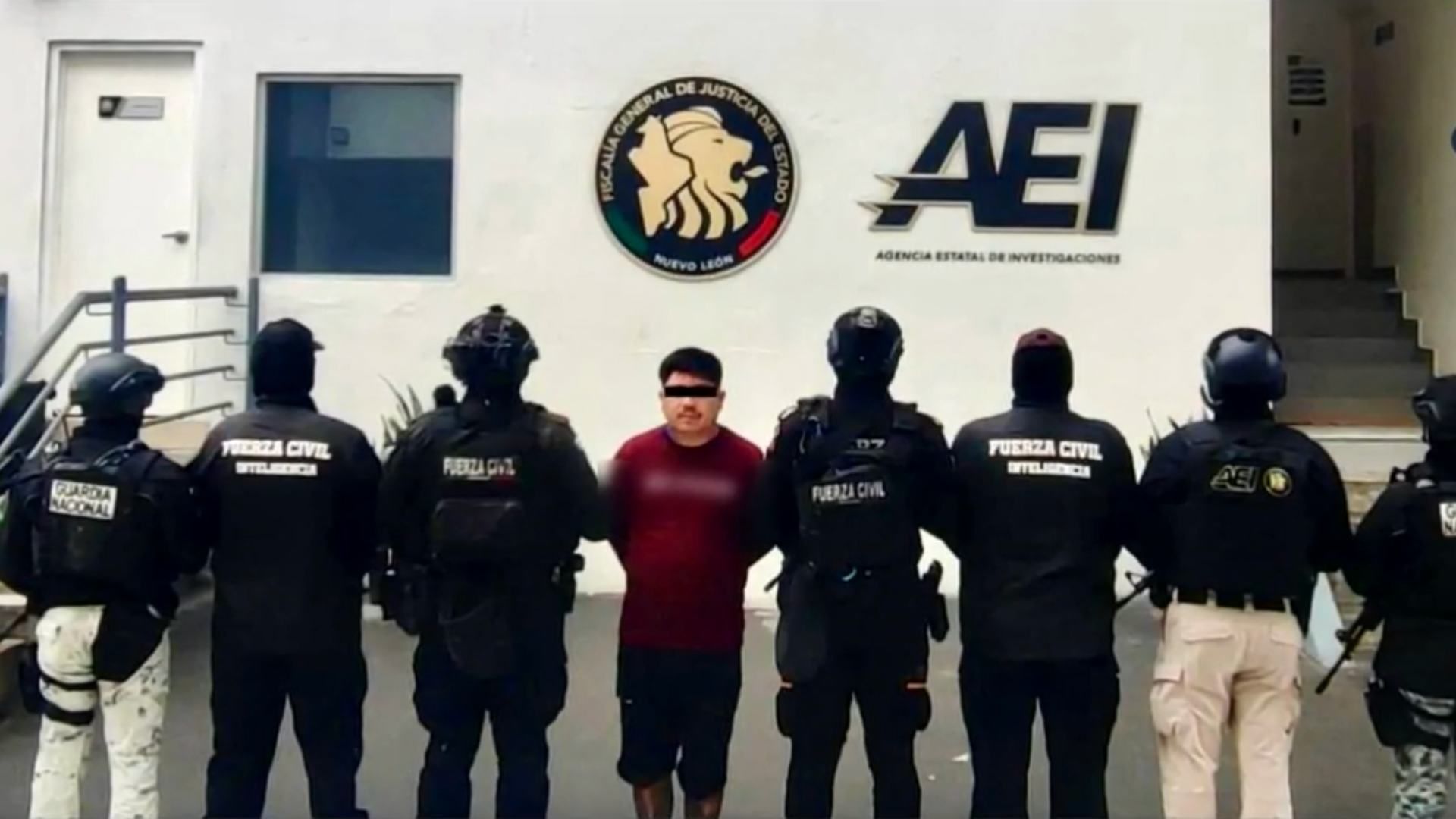 Hombre detenido por fuerza civil