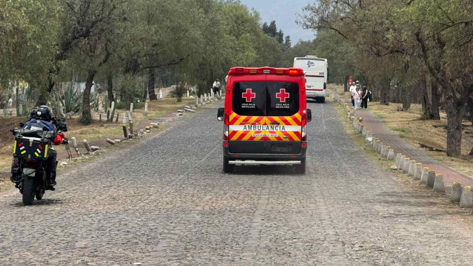 Balacera en Teotihuacán