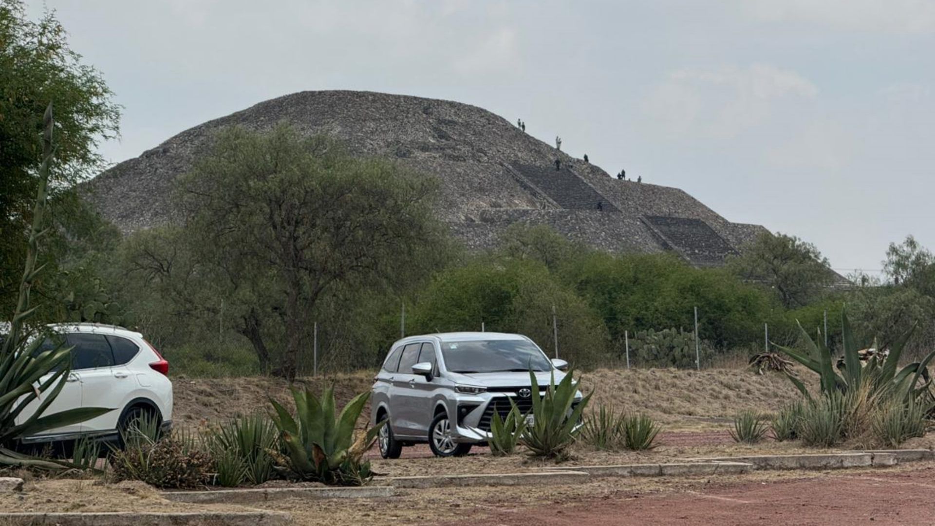 Balacera en las Pirámides de Teotihuacán. Foto: N+