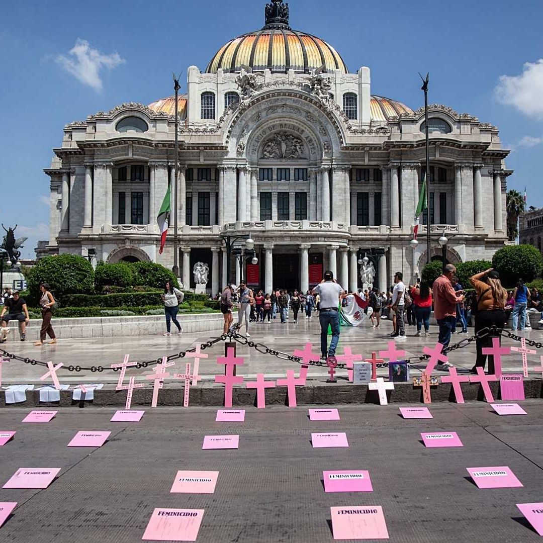 Protesta contra los feminicidios en la Ciudad de México en septiembre 2025. Foto: Cuartoscuro | Archivo
