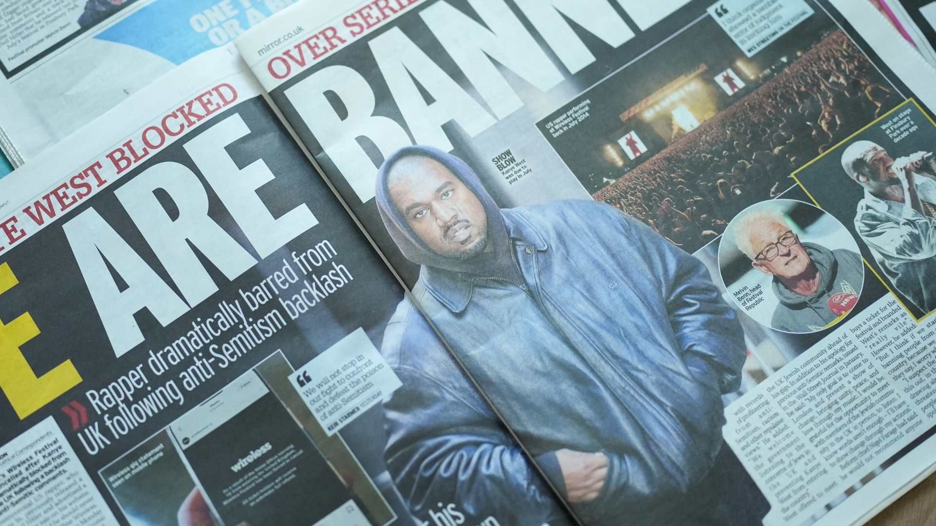 Cancelan Concierto de Kanye West Ahora en Suiza; Es el Cuarto País en Vetar al Rapero