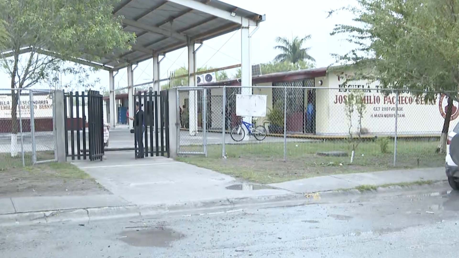 Activan Operativo Luego de Presunta Amenaza de Tiroteo en Telesecundaria de Matamoros