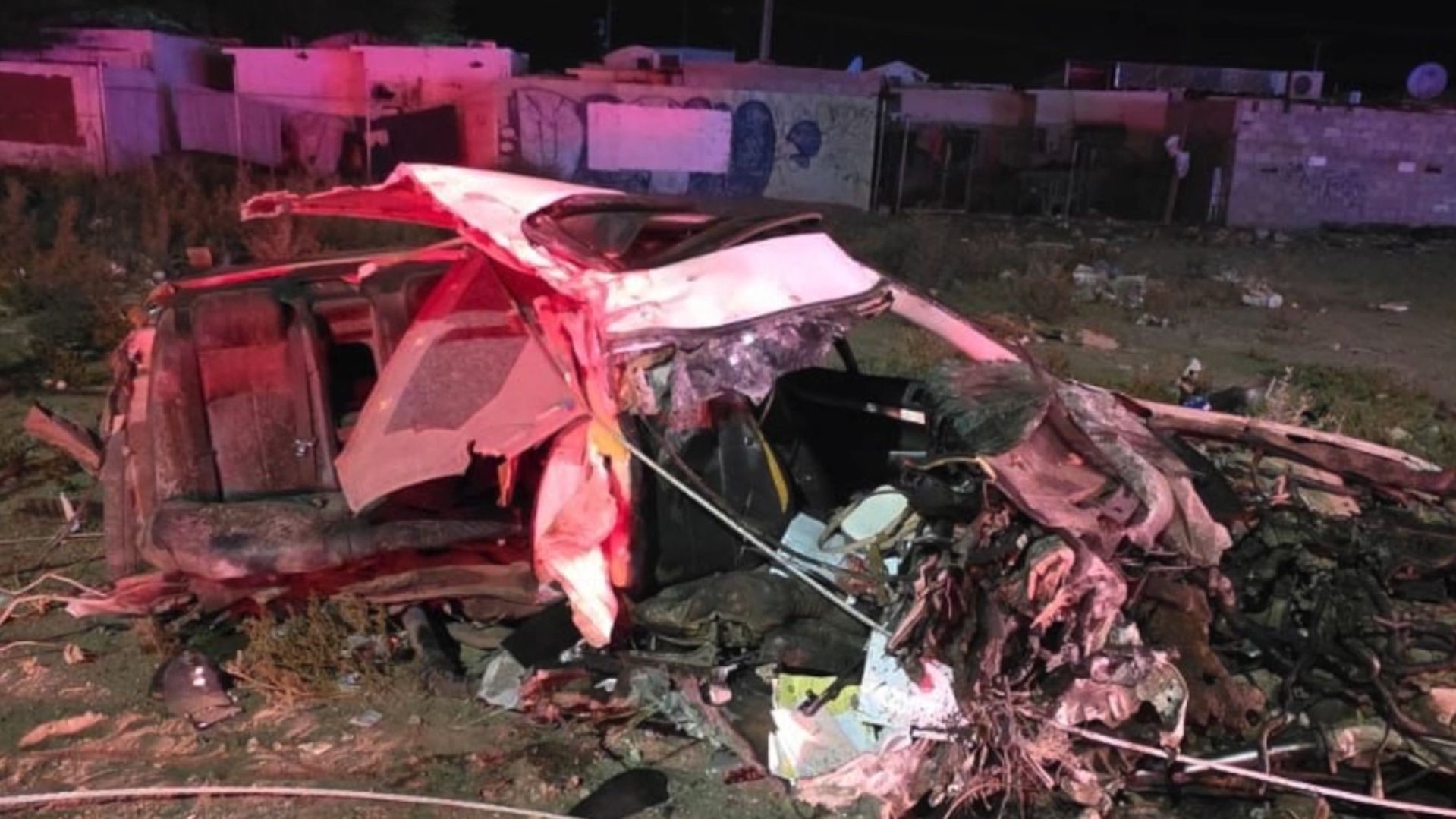 Tres Jóvenes Murieron en Accidente en Valle de las Misiones en Mexicali