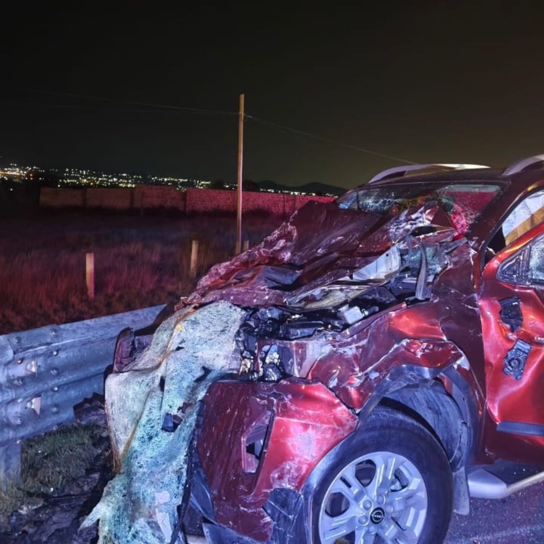 Accidente en la Vía México-Tulancingo Deja 4 Muertos y Dos Heridos.