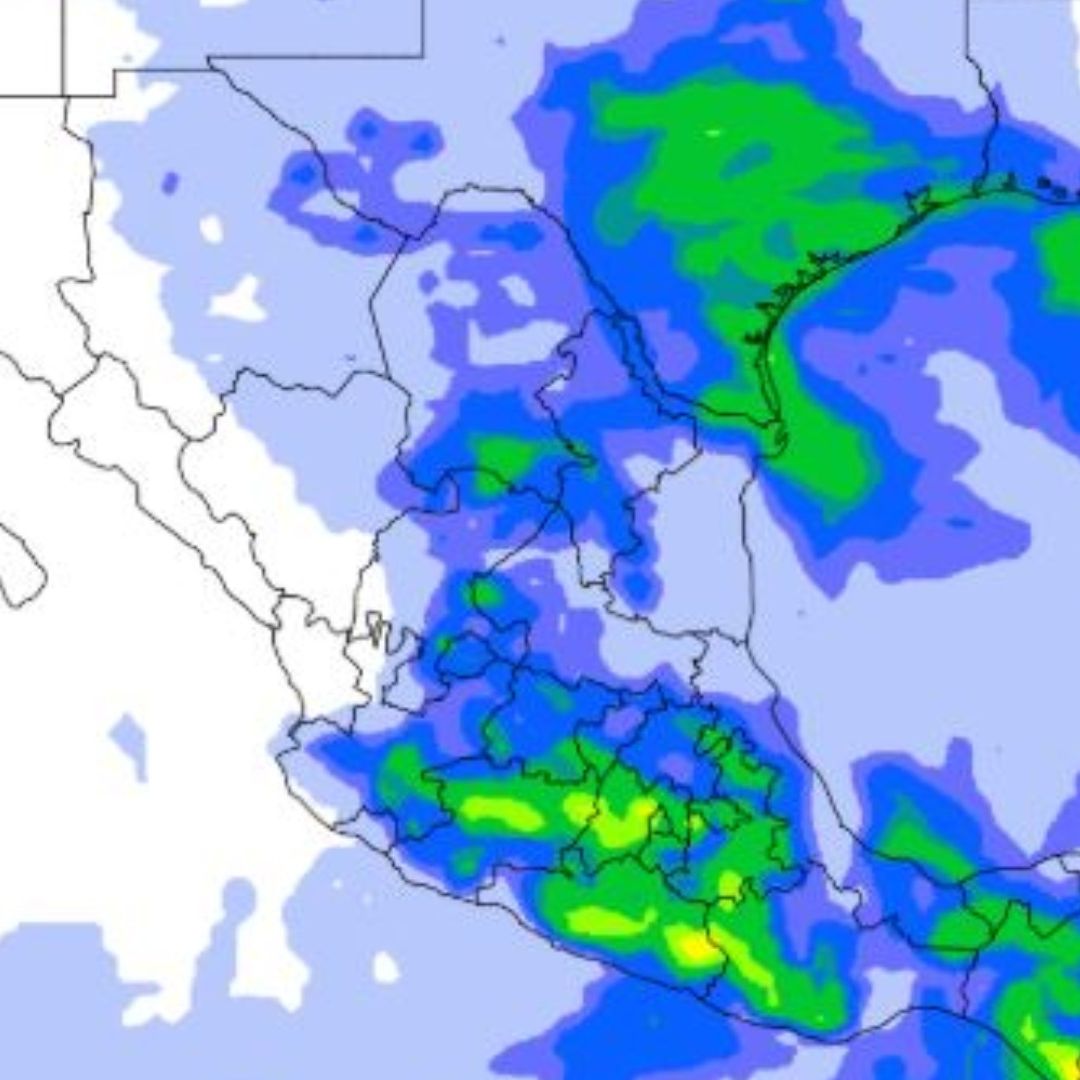 Pronóstico del Tiempo Lunes 20 de Abril: ¿En qué Entidades Habrá Fuertes Lluvias?