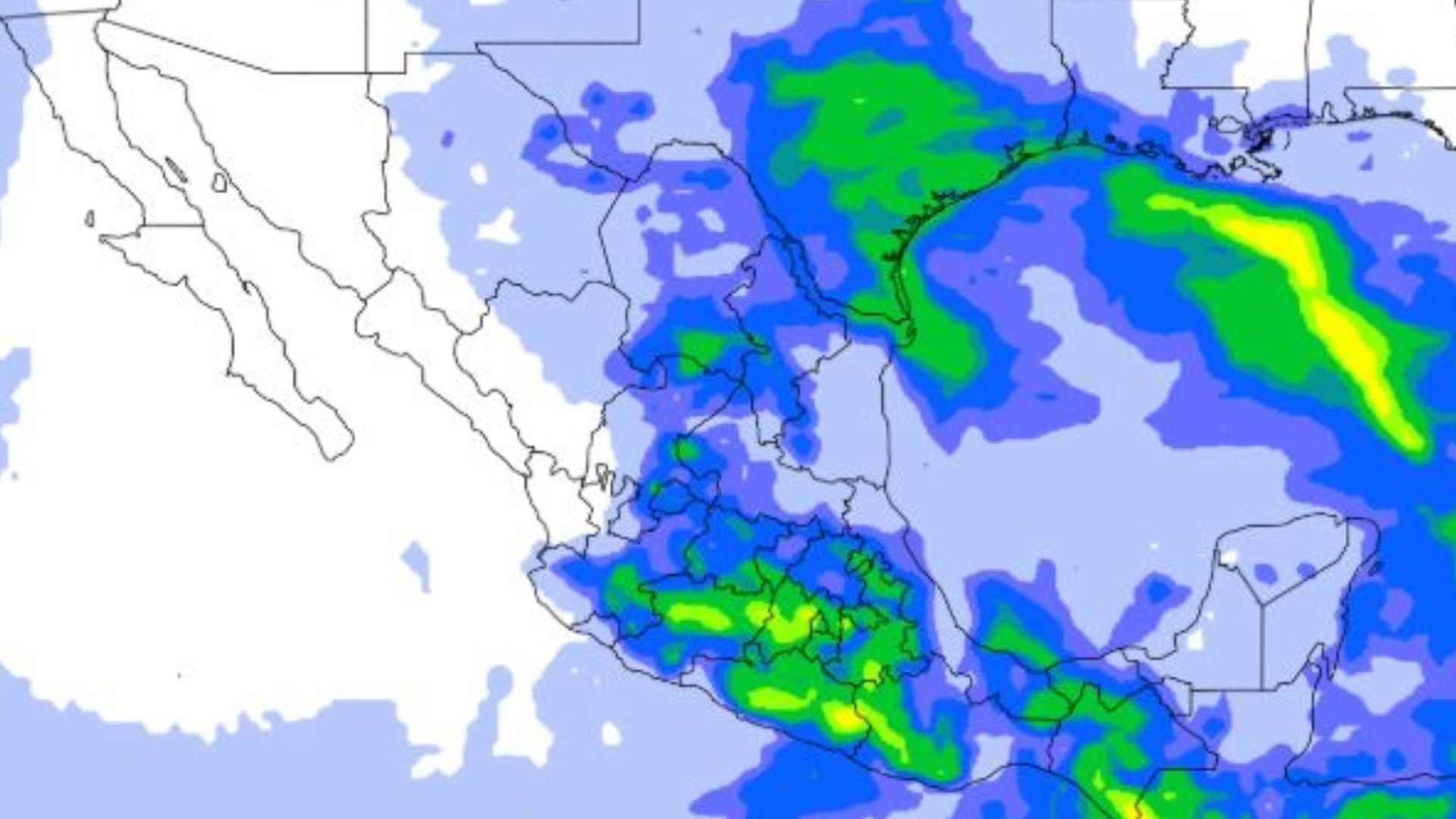 Pronóstico del Tiempo Lunes 20 de Abril: ¿En qué Entidades Habrá Fuertes Lluvias?