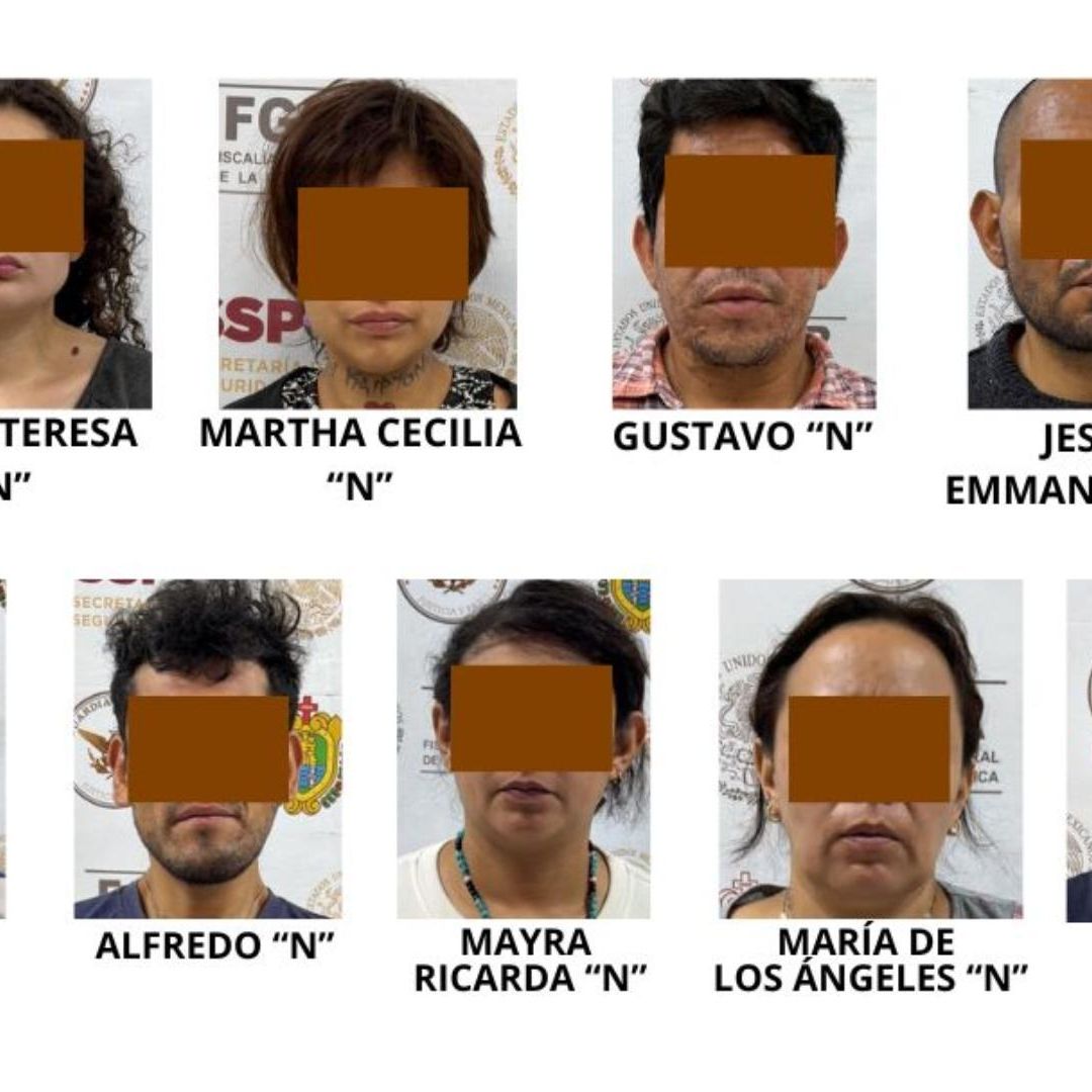 Nueve Personas son Detenidas por Delitos Contra la Salud tras Operativos Cateos Realizados en Xalapa Veracruz