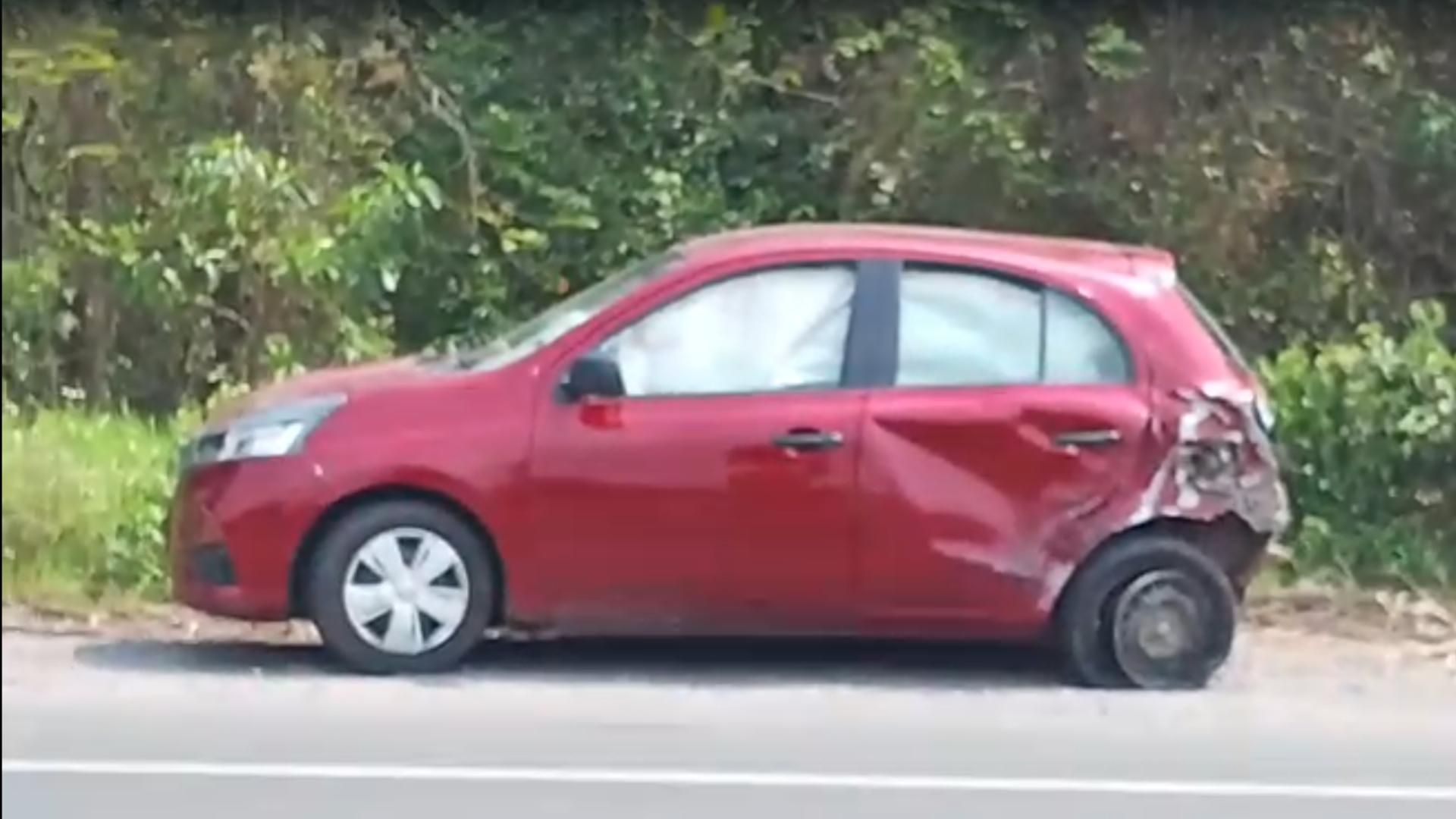 Tráiler Impacta Automóvil y Huye Hay Dos Lesionados en la Carretera Federal Córdoba Veracruz Rancho Trejo Amatlán de los Reyes