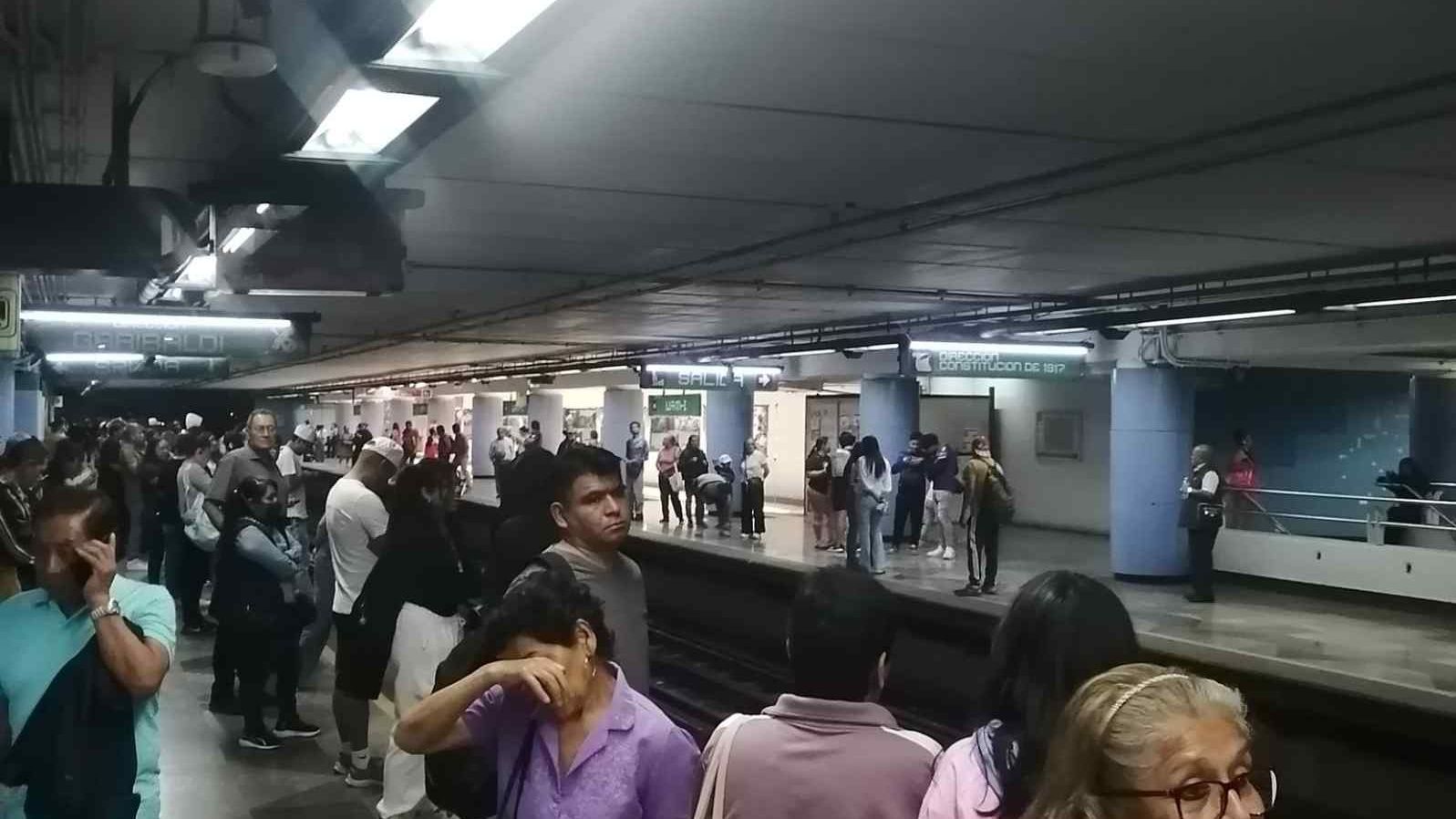Línea 8 del Metro. Foto: Metro CDMX