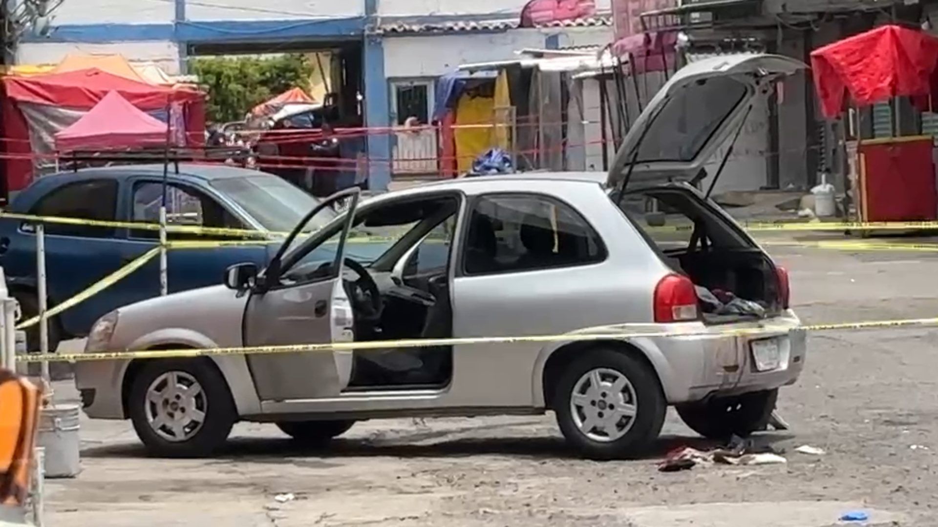 Tres Heridos por Balacera Ataque Armado en Mercado Morelos de Puebla Colonia Diez de Mayo