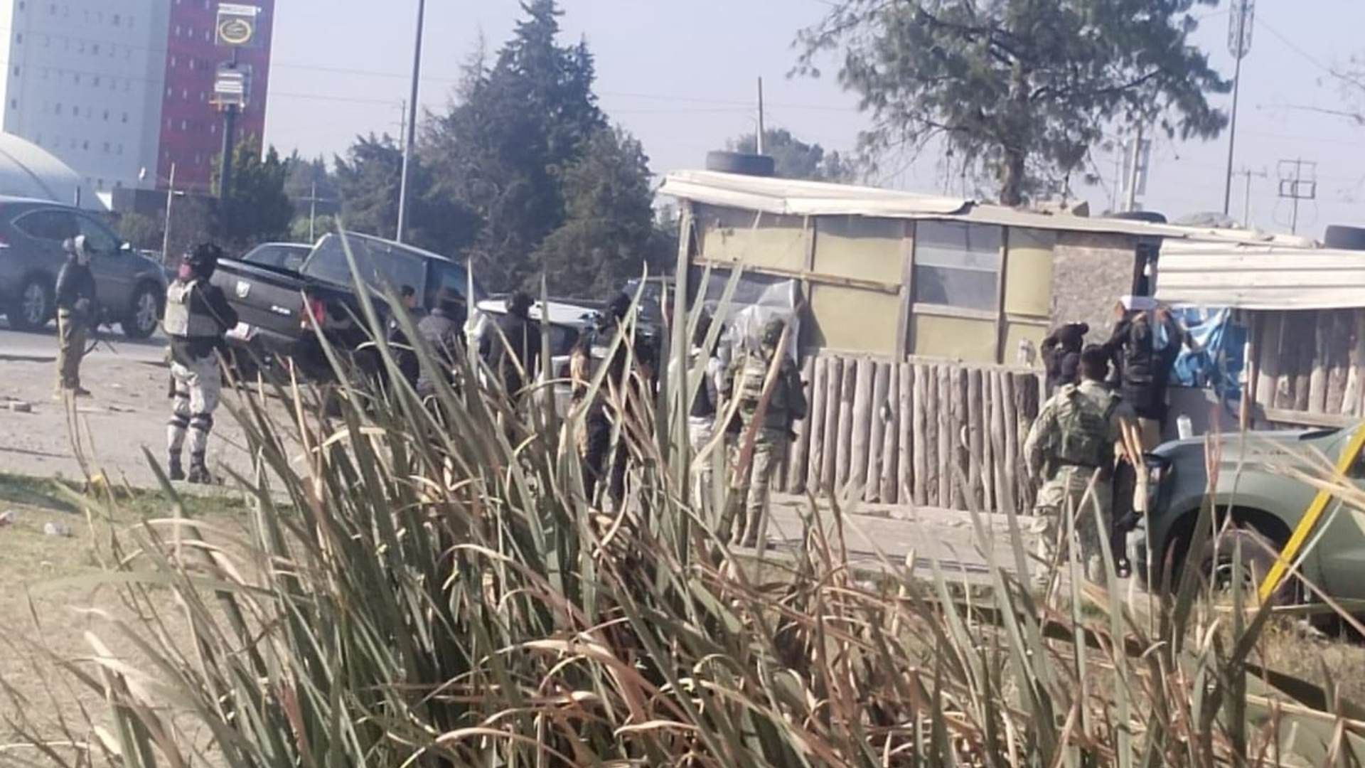 Cateo Covacha Fonda de Comida en Periférico Autopista México Puebla Coronango por Narcomenudeo