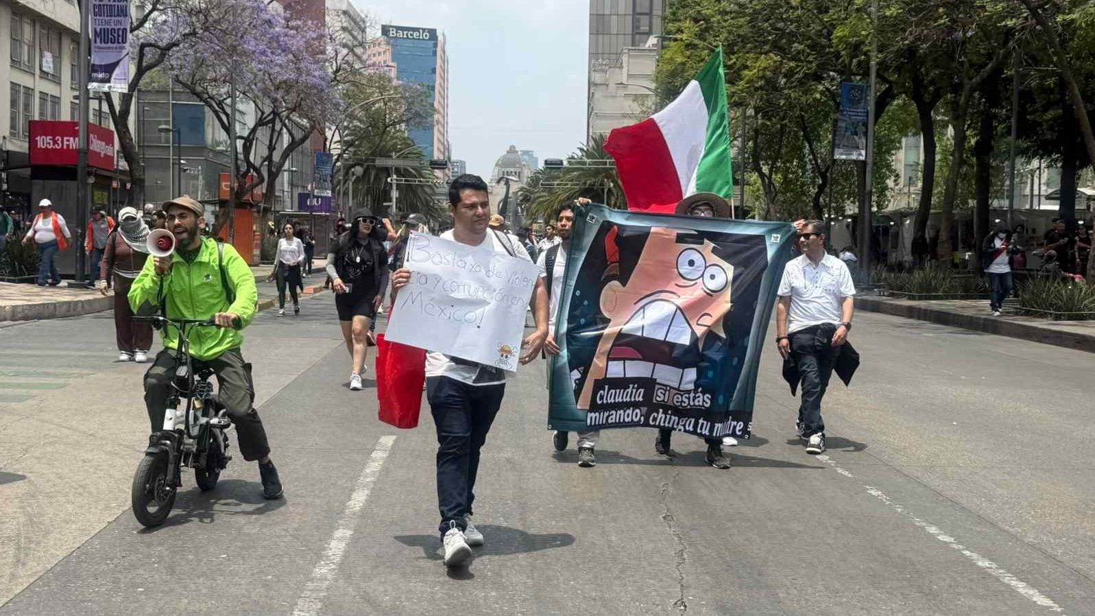 Marcha Generación Z Hoy en CDMX. Foto: N+