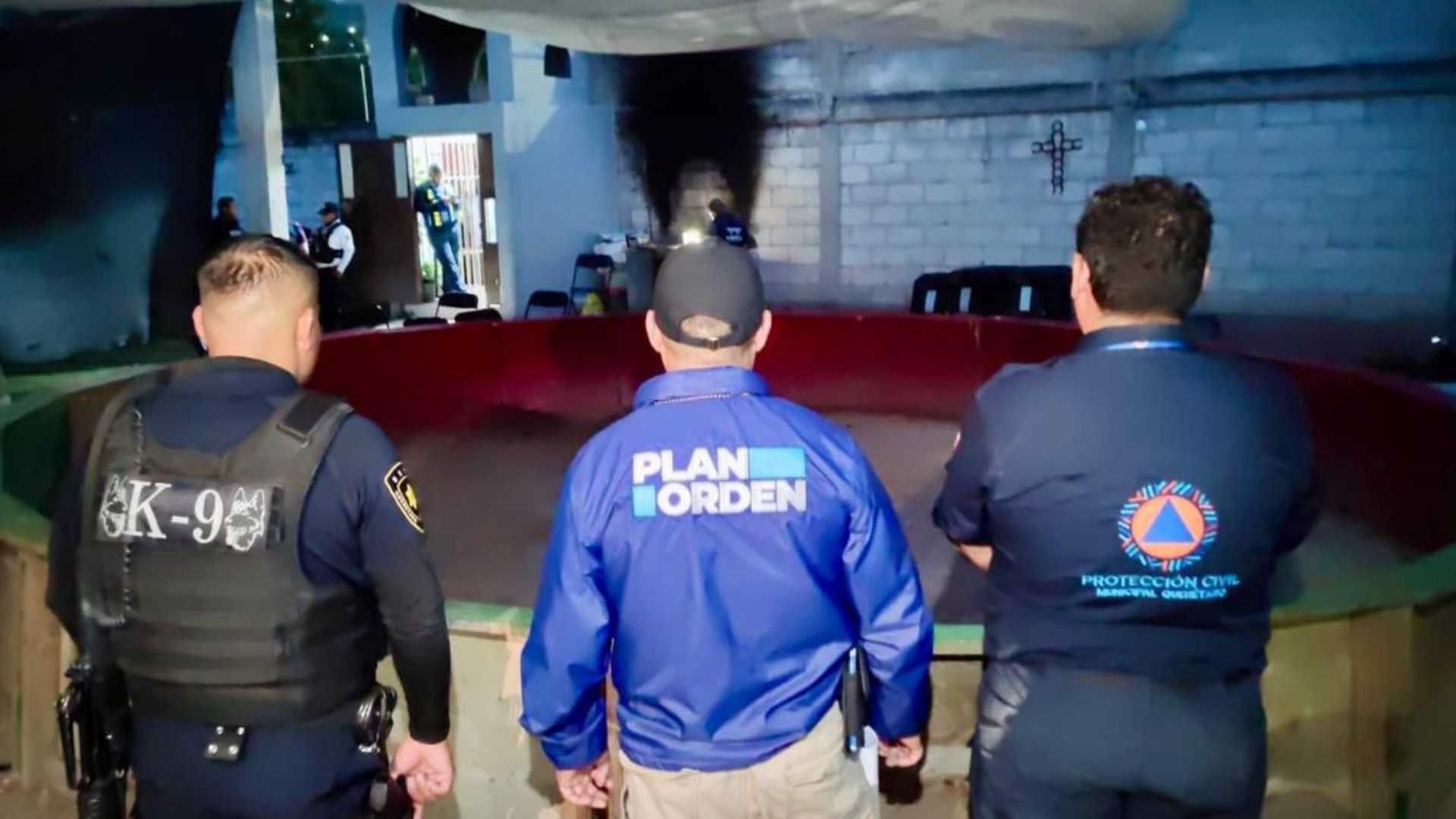 Clausuran Palenque en Querétaro