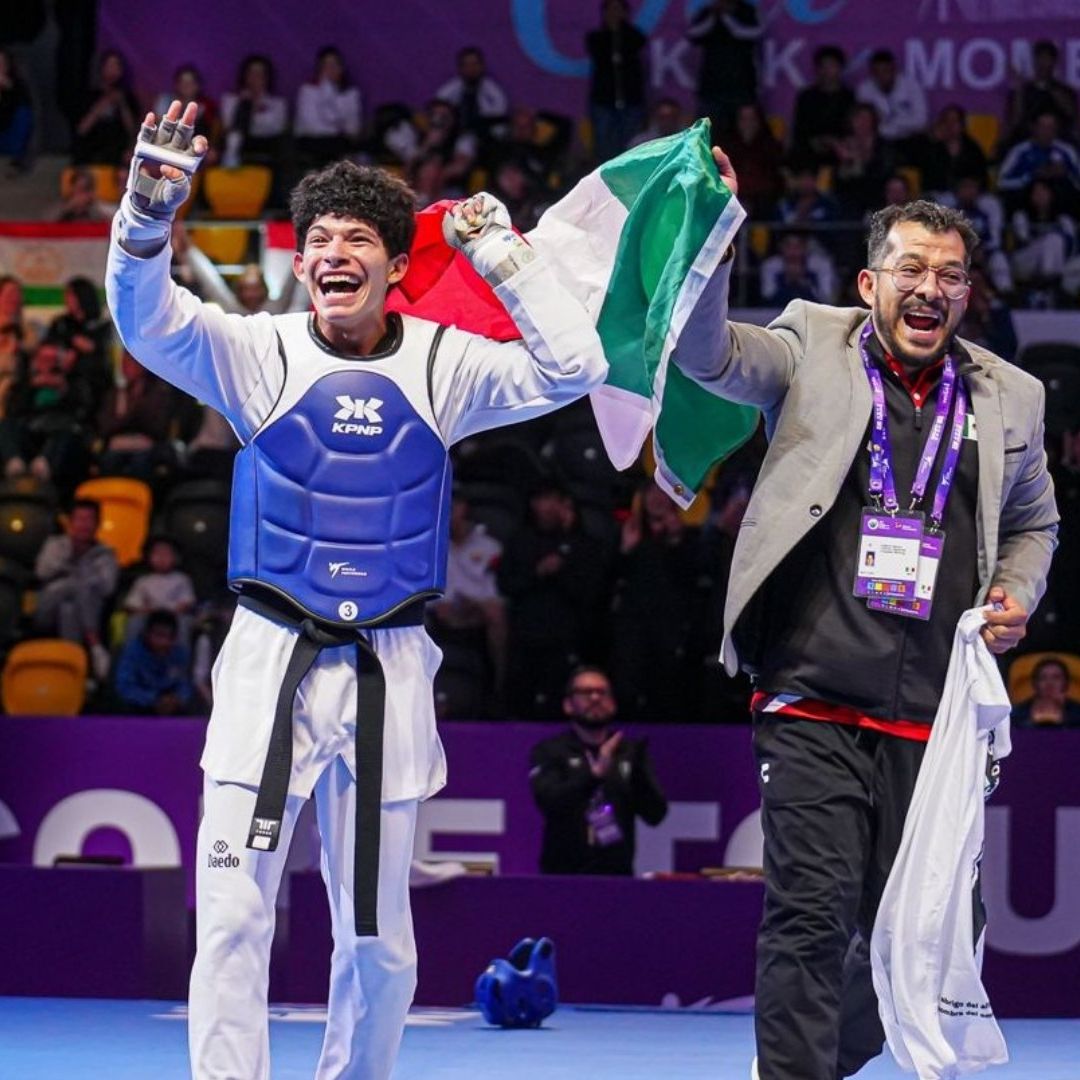 México Gana Medallas de Oro y Plata en el Mundial Juvenil de Taekwondo Tashkent 2026